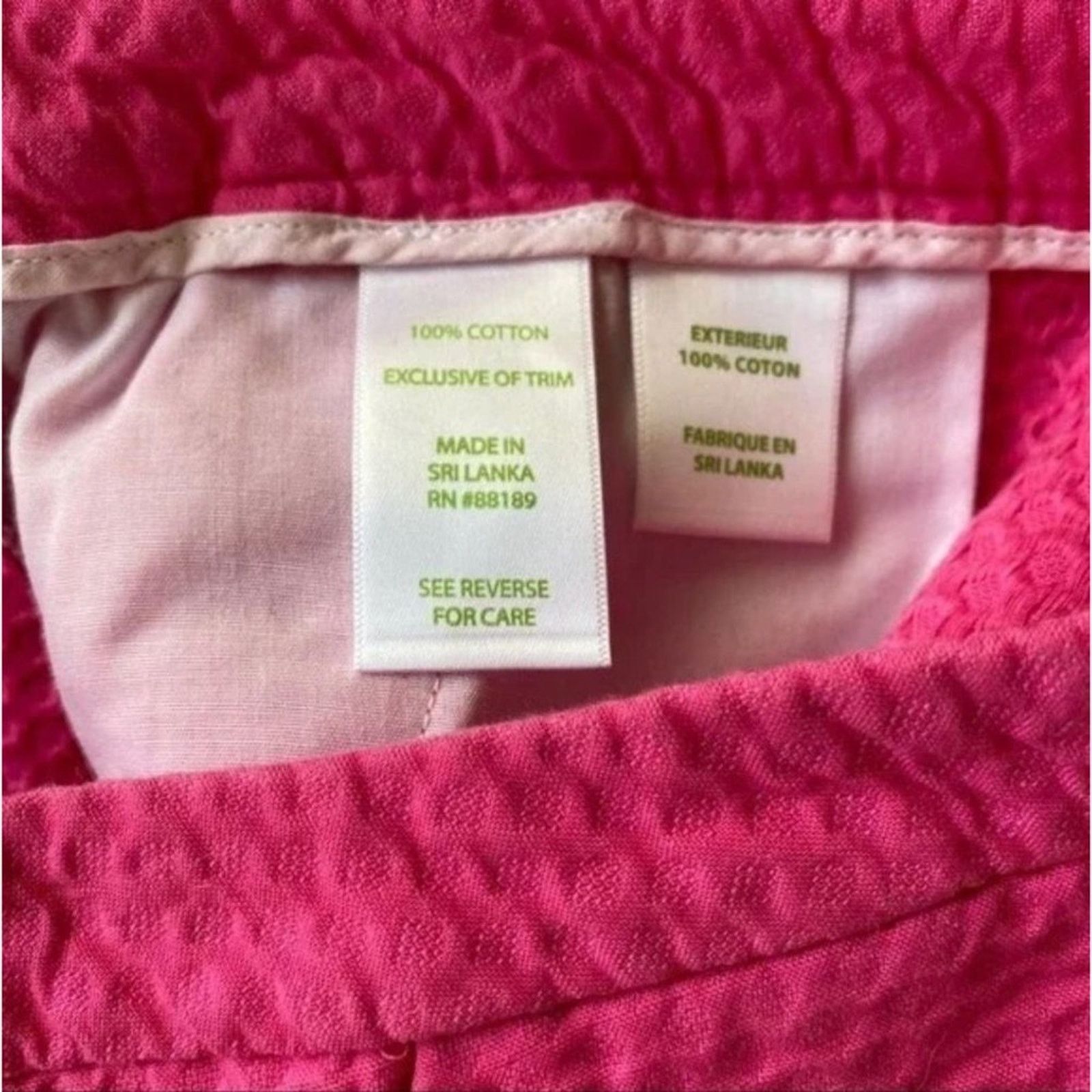 Lilly Pulitzer Lilly Pulitzer Adie 4" Jacquard Textured Shorts 6 Pockets Size 28" / US 6 / IT 42 - 7 Thumbnail