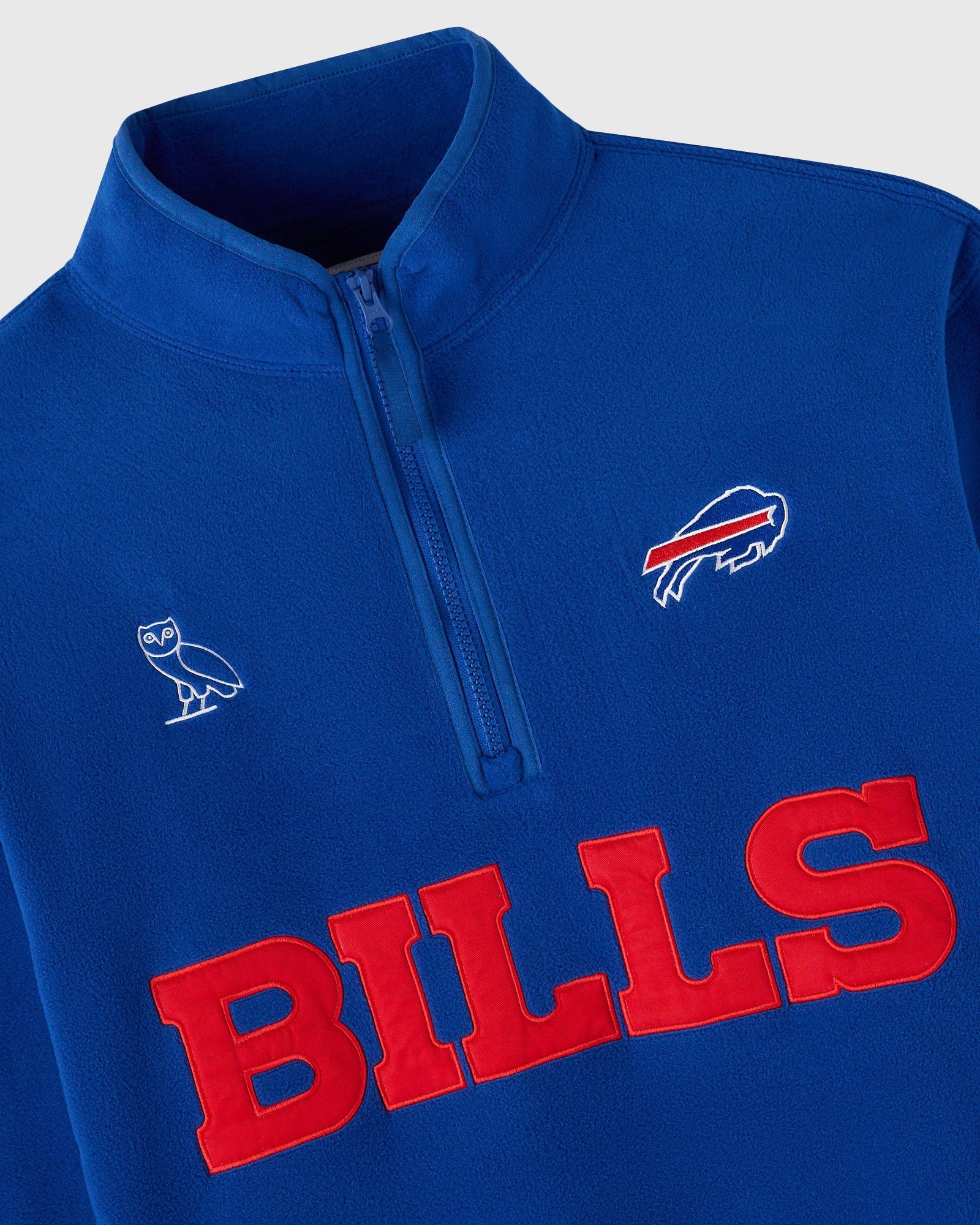 NFL OVO x NFL x Polartec BILLS MOCK NECK QUARTER-ZIP FLEECE Size US L / EU 52-54 / 3 - 4 Thumbnail