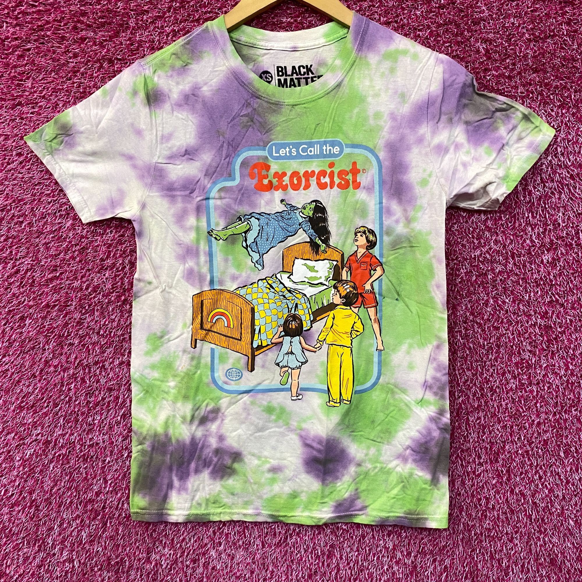 Other Black Matter Let's Call The Exorcist Tie Dye T-Shirt Extra S Size US XS / EU 42 / 0 - 1 Thumbnail