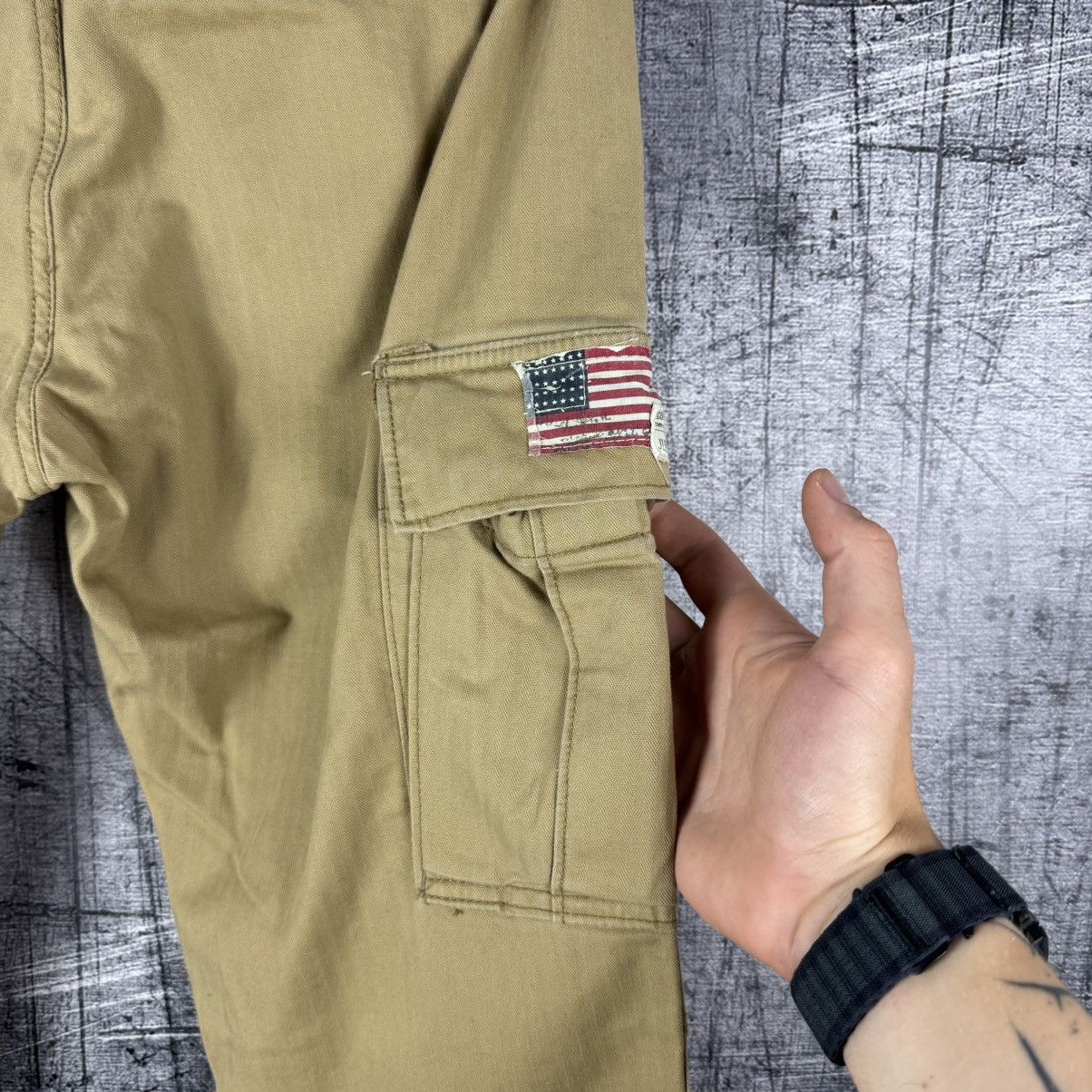 Denim & Supply Ralph Lauren Denim Supply ralph lauren cargo multi pocket pants trousers Size US 31 - 6 Thumbnail