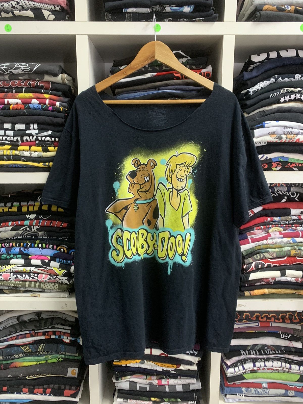 Vintage Vintage Scooby-doo cartoon movie t-shirt Size US XXL / EU 58 / 5 - 1 Thumbnail