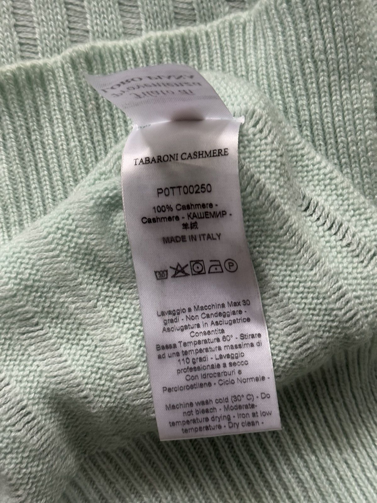 Loro Piana Loro Piana x Tabaroni 100% cashmere mesh knit sweater Size S / US 4 / IT 40 - 9 Thumbnail