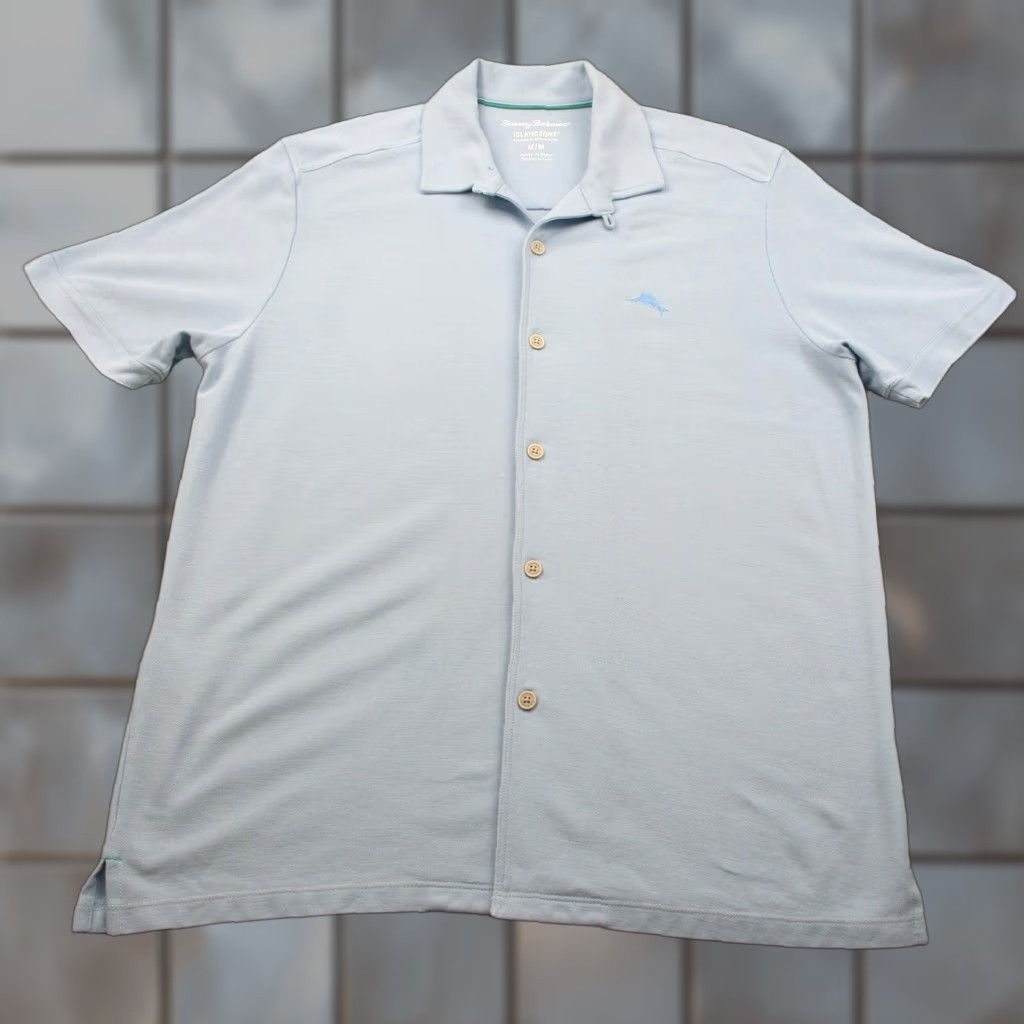 Tommy Bahama Tommy Bahama Shirt Mens Medium IslandZone Button Up Camp Casual Short Sleeve Size US M / EU 48-50 / 2 - 1 Thumbnail