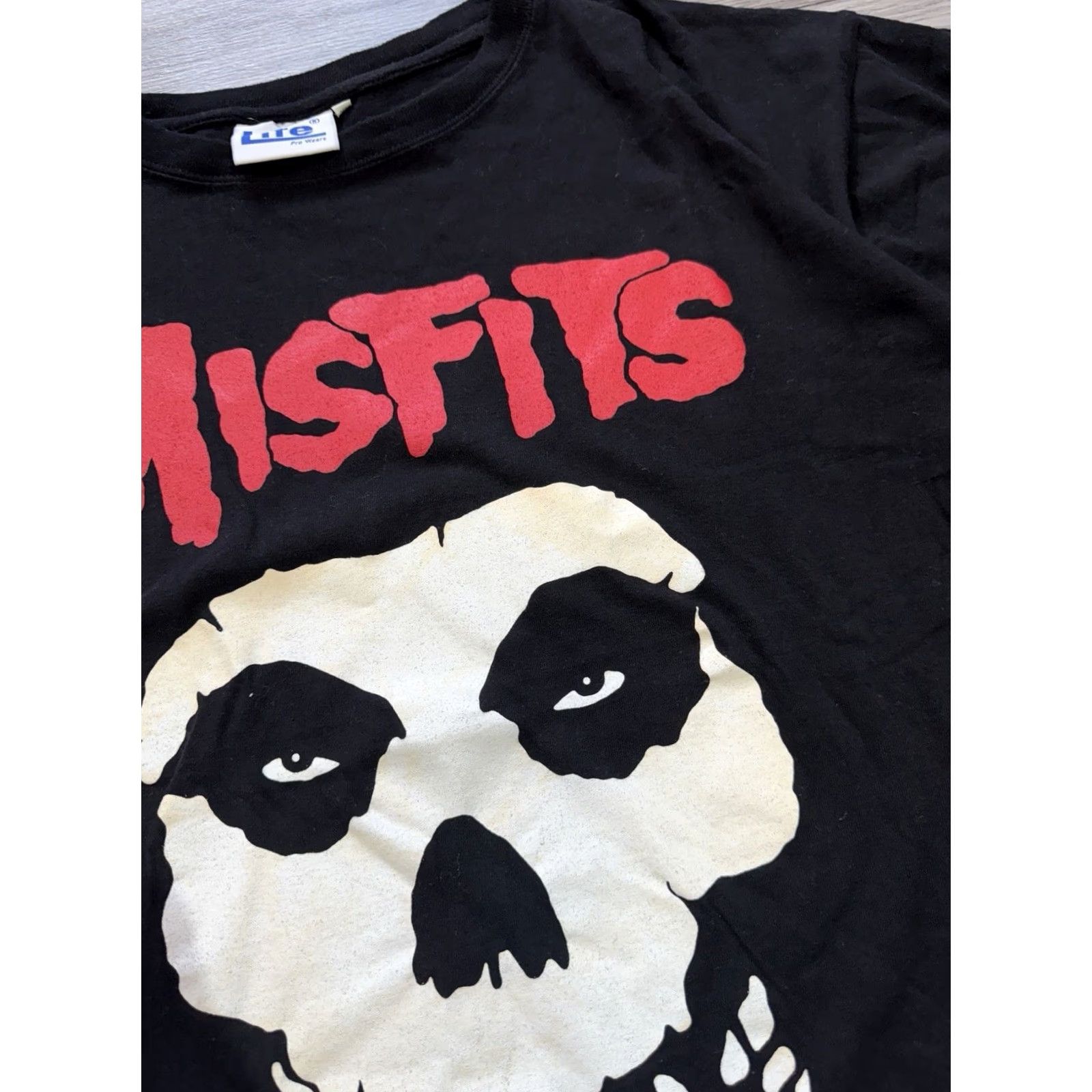 Vintage Misfits Band T-Shirt Black Skull Crimson Ghost Logo Punk Rock Tee XL Unisex Adults Short Sleeve Shirt Men Women Size US XL / EU 56 / 4 - 4 Thumbnail