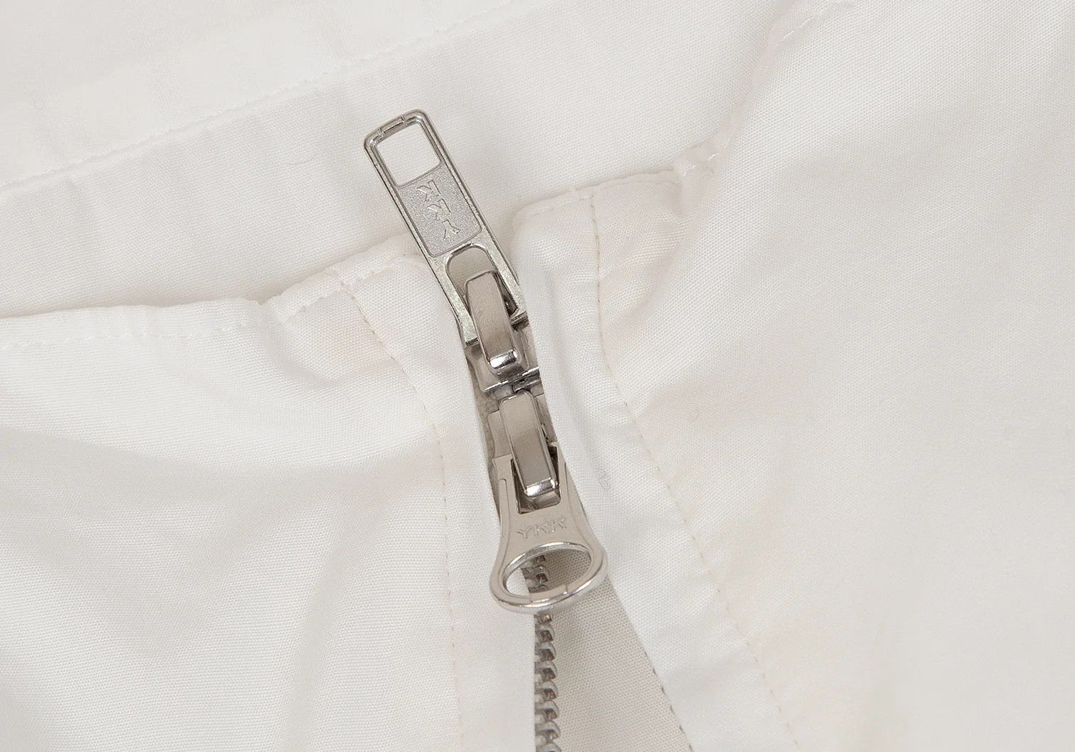 Yohji Yamamoto Yohji Yamamoto Layered Back Zip Shirt White Size US S / EU 44-46 / 1 - 12 Thumbnail
