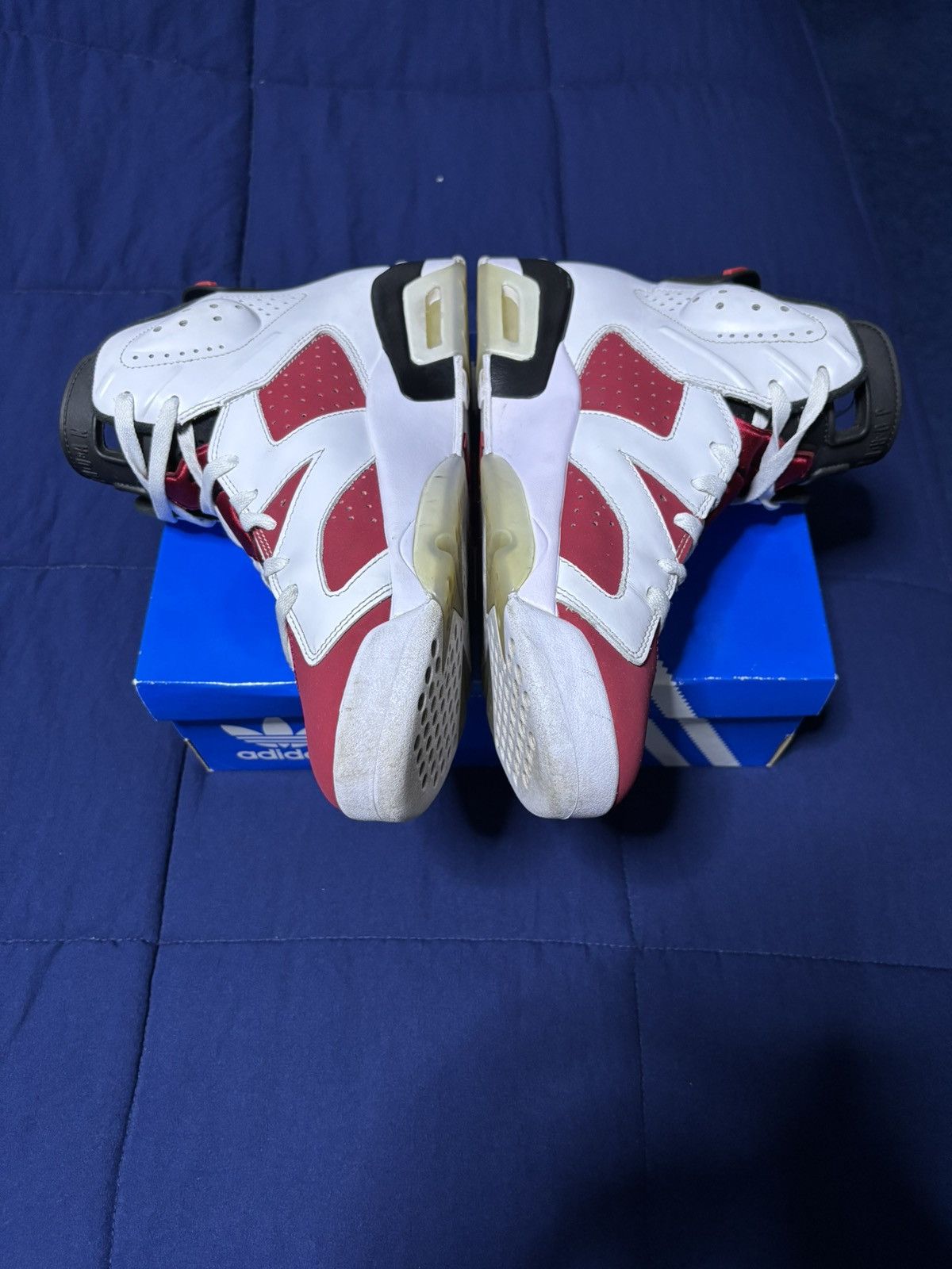 Jordan Brand Jordan 6 Retro OG Carmine 2021 Size 11 Size US 11 / EU 44 - 4 Thumbnail