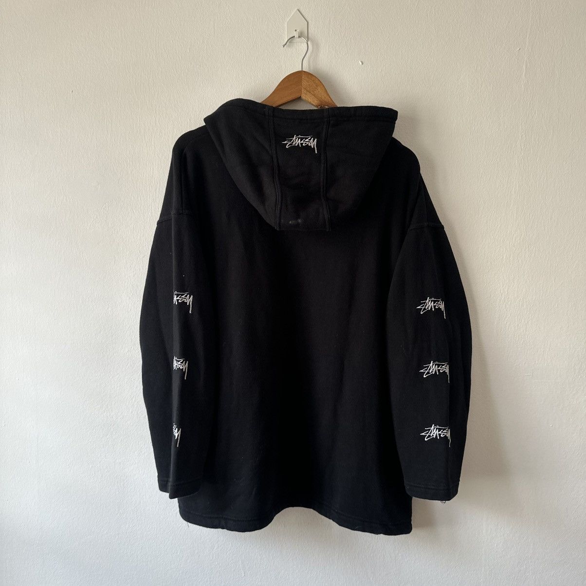 Stussy Vintage Stussy Vibrations International Tribe Irie Hoodie Size US XL / EU 56 / 4 - 4 Thumbnail