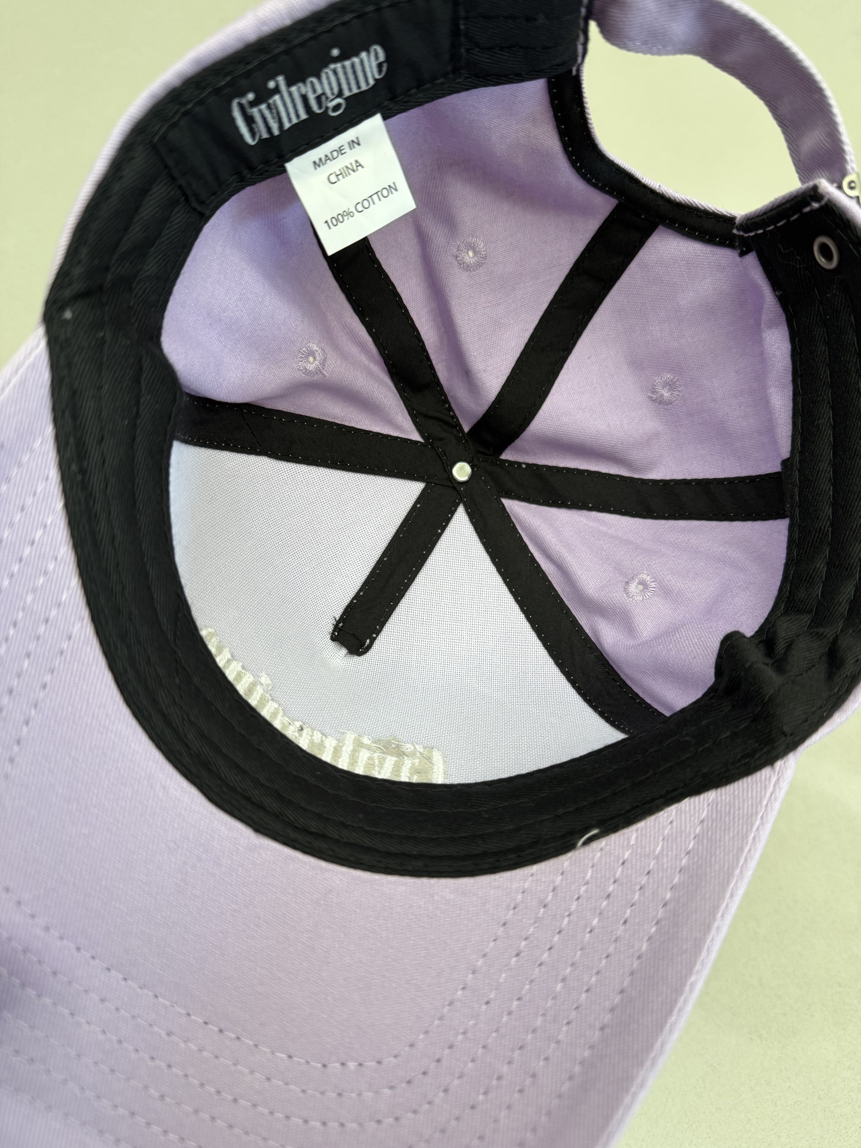 Civil Regime Civil Regime Light Purple Strapback Size ONE SIZE - 4 Thumbnail