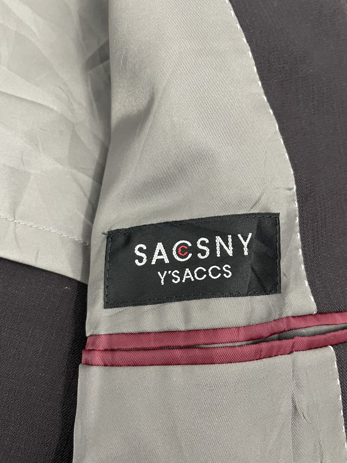Yohji Yamamoto Sacsny Y'saccs by Yohji Yamamoto Jacket Coat Size US M / EU 48-50 / 2 - 11 Thumbnail