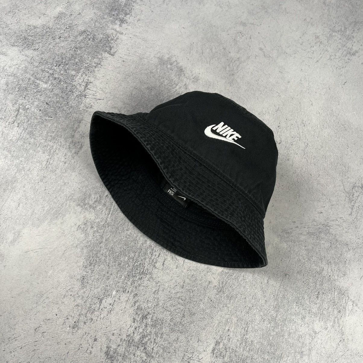 Nike Nike swoosh y2k faded bucket hat panama Size ONE SIZE - 4 Thumbnail