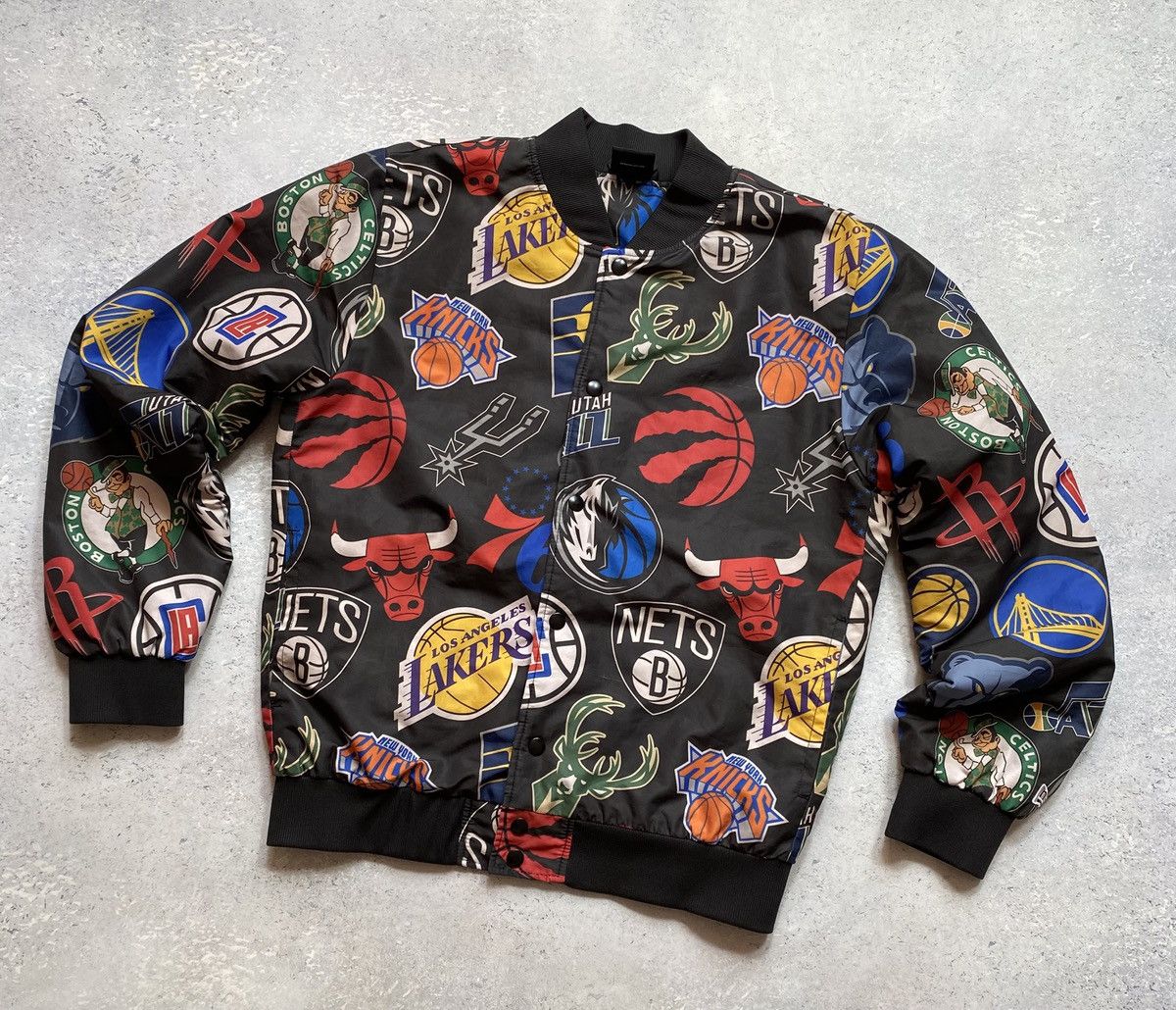 New Era New Era Bomber Jacket NBA Multi Team Size Large Size US L / EU 52-54 / 3 - 2 Thumbnail