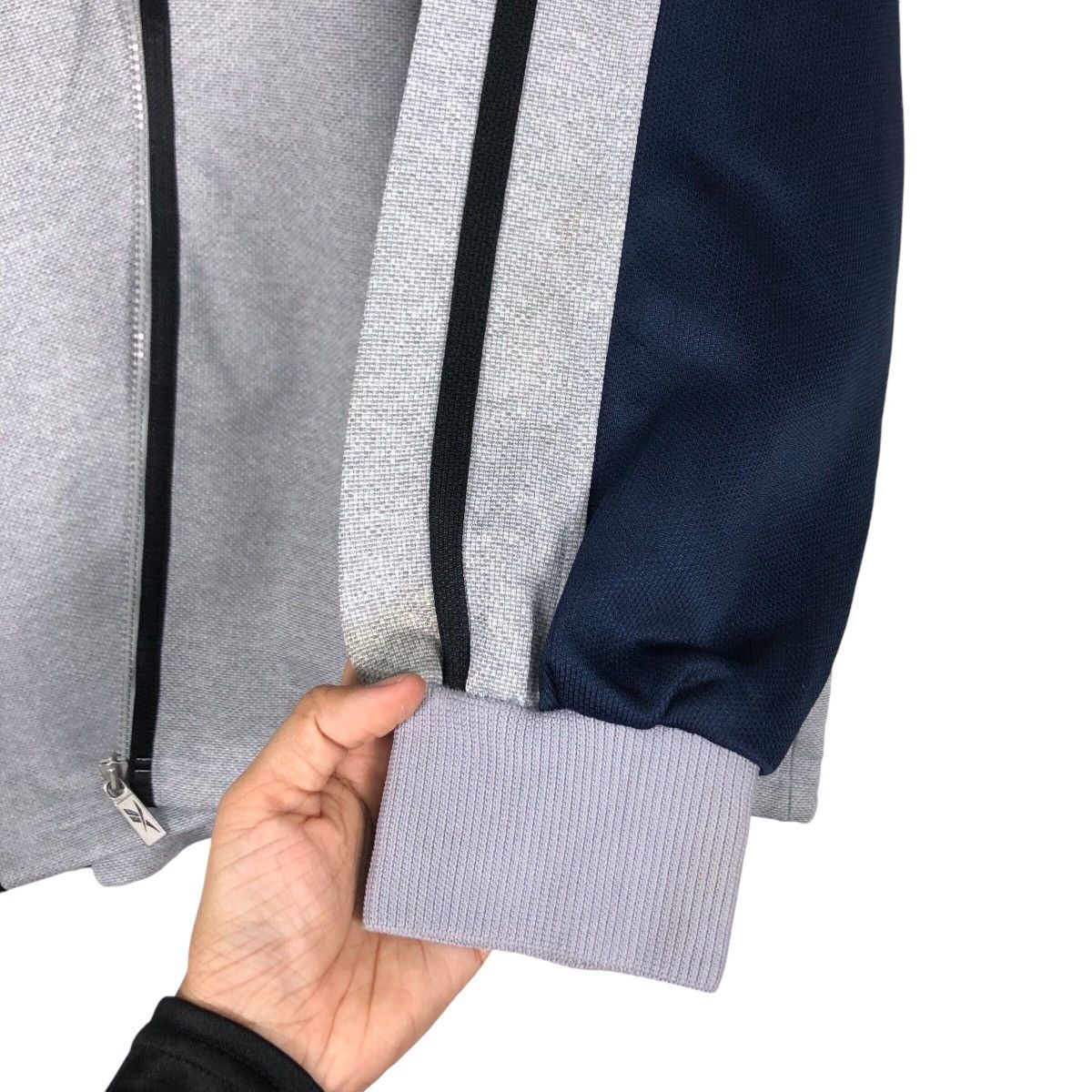 Reebok × Vintage Vintage Reebok Track Top Sweater Sportswear Running Wear Size US L / EU 52-54 / 3 - 10 Thumbnail