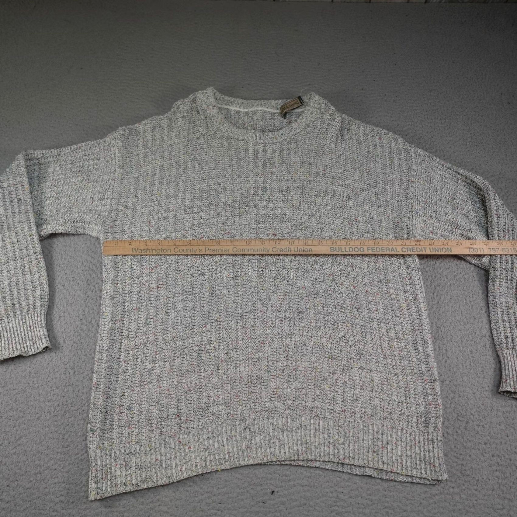 Vintage VINTAGE Dominic & Maria Sweater Mens L Gray Knit Crew Neck Pullover Chunky Knit Heavyweight Winter Casual Boys Mens Size US L / EU 52-54 / 3 - 4 Thumbnail