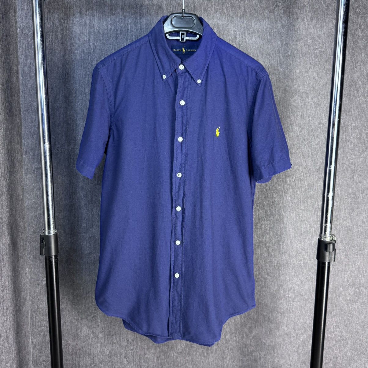 Polo Ralph Lauren Vintage Ralph Lauren Polo Shirt Blue Yellow Logo Size S Size US S / EU 44-46 / 1 - 1 Thumbnail