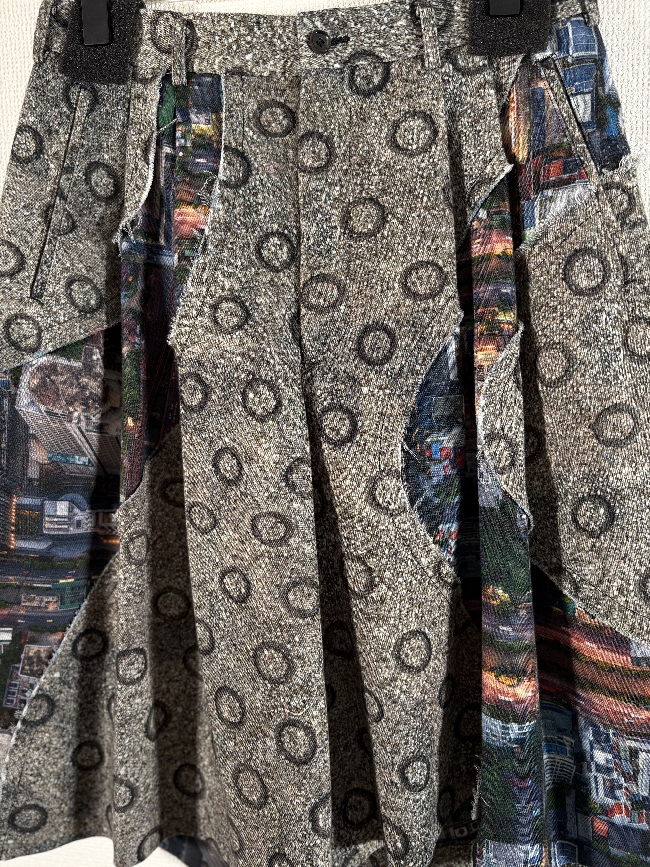 Comme des Garcons Homme Plus AD2018 Comme des Garcons Homme Plus Print Half Pants Size US 30 / EU 46 - 5 Thumbnail