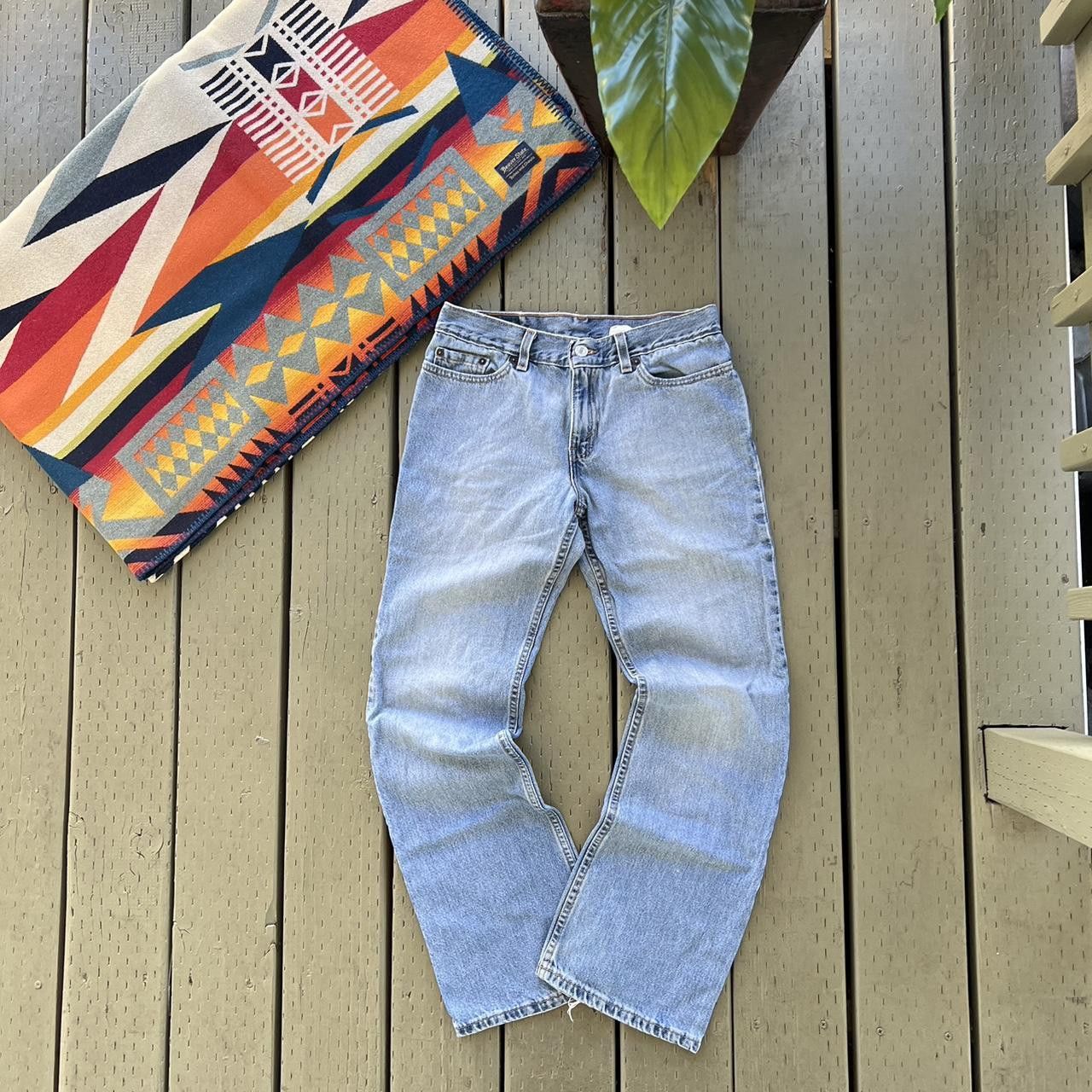 Levi's Vintage Levis 518 Jeans super low boot cut Wash Denim USA Size US 28 / EU 44 - 4 Thumbnail