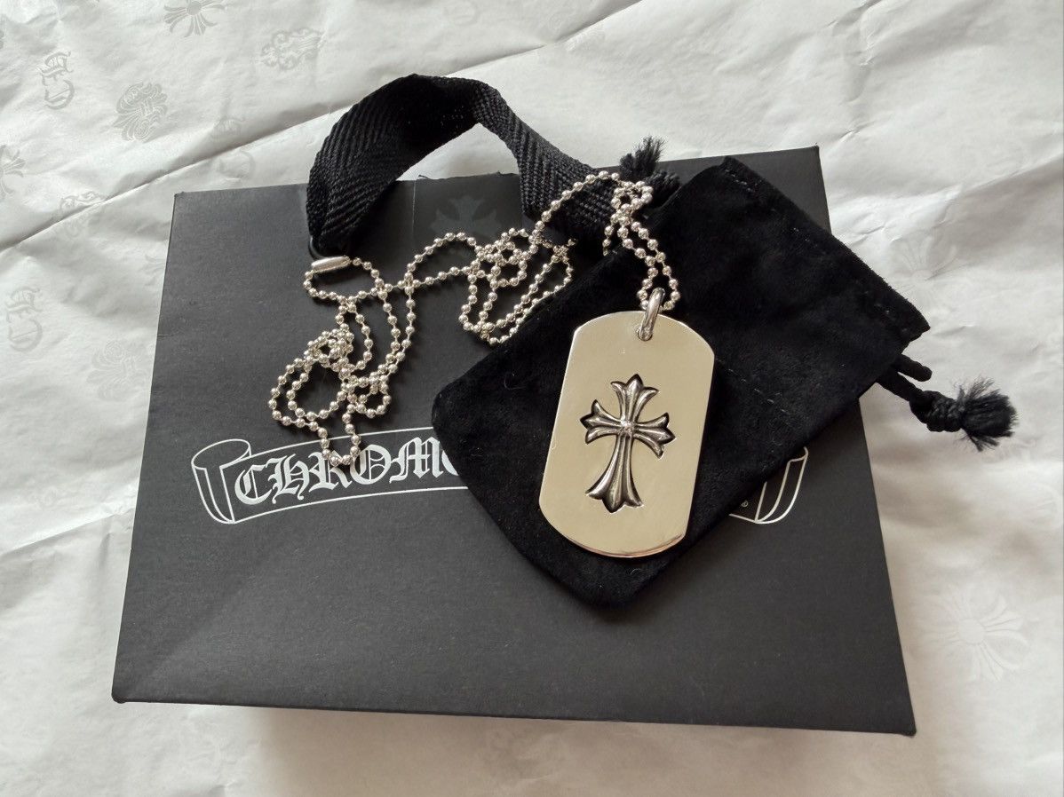 Chrome Hearts Chrome Hearts Tiny Cutout Cross Pendant | Grailed