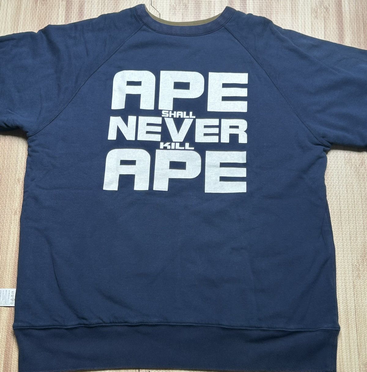 Og 2005 Bape reversible crew neck L