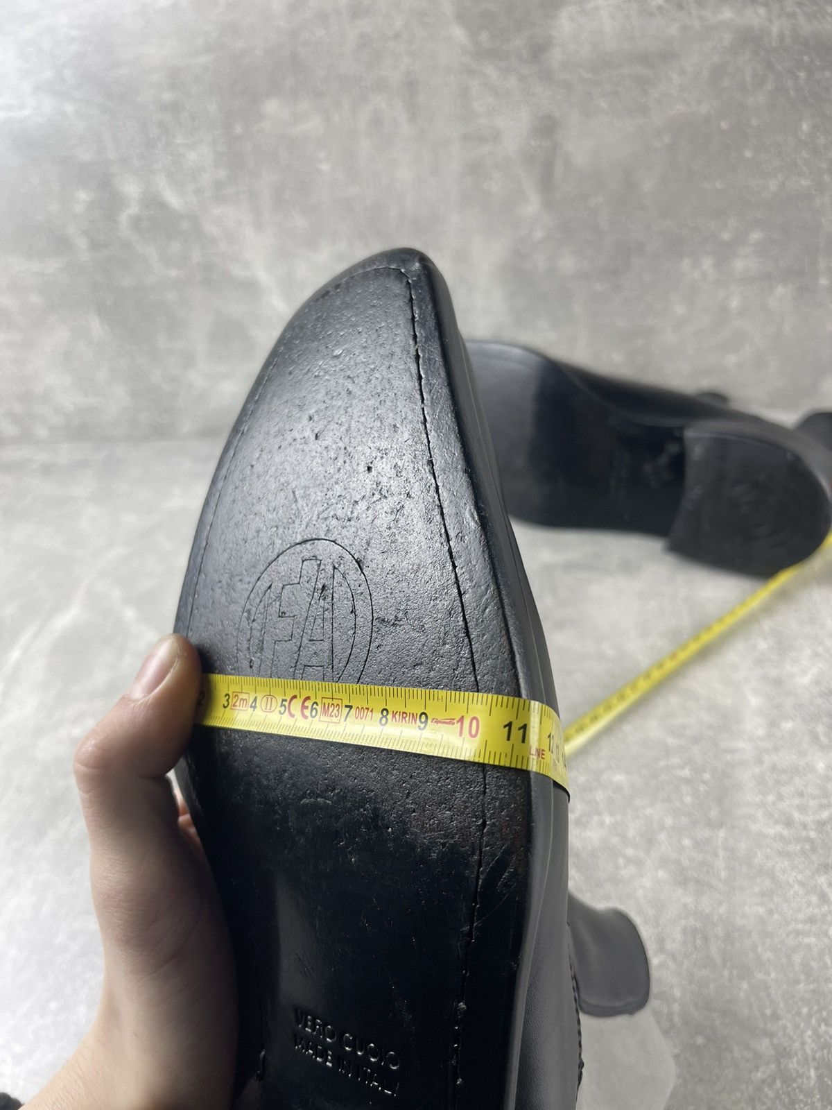 Emporio Armani Emporio Armani Avant Garde Chelsea Boots Black Leather Size US 10 / EU 43 - 11 Thumbnail