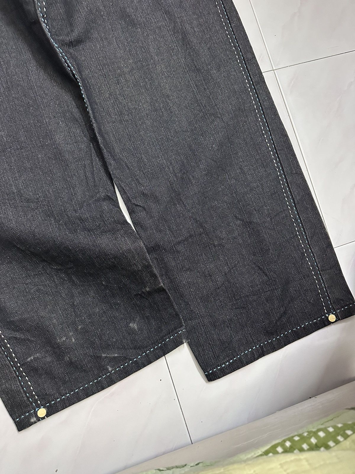 Coogi 2000 Coogi Embroidered Baggy Jeans Y2K Avant Garde Jnco Lgb Size US 34 / EU 50 - 9 Thumbnail