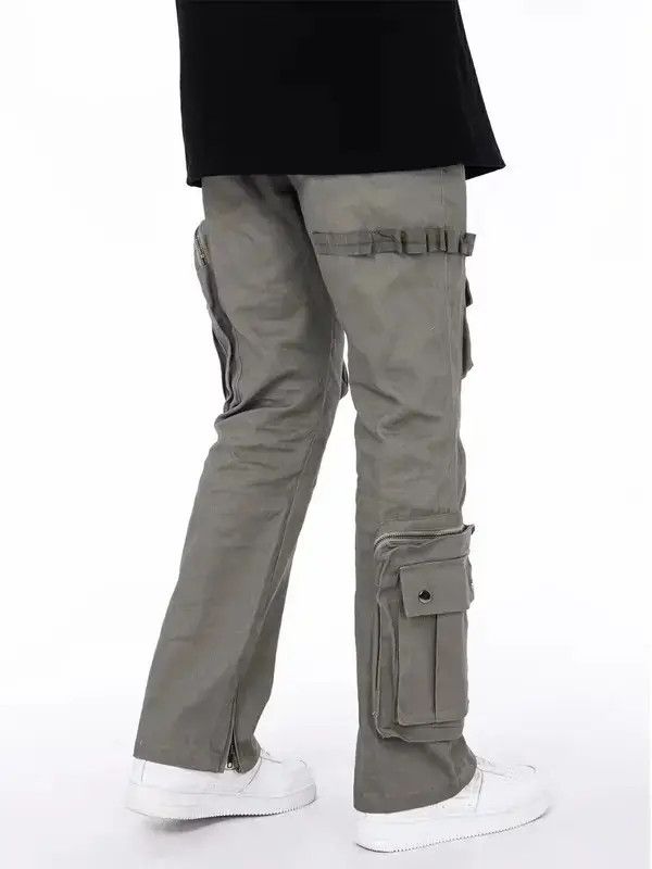 Japanese Brand multi function pocket zip outdoor tech cargo pants Size US 32 / EU 48 - 3 Thumbnail
