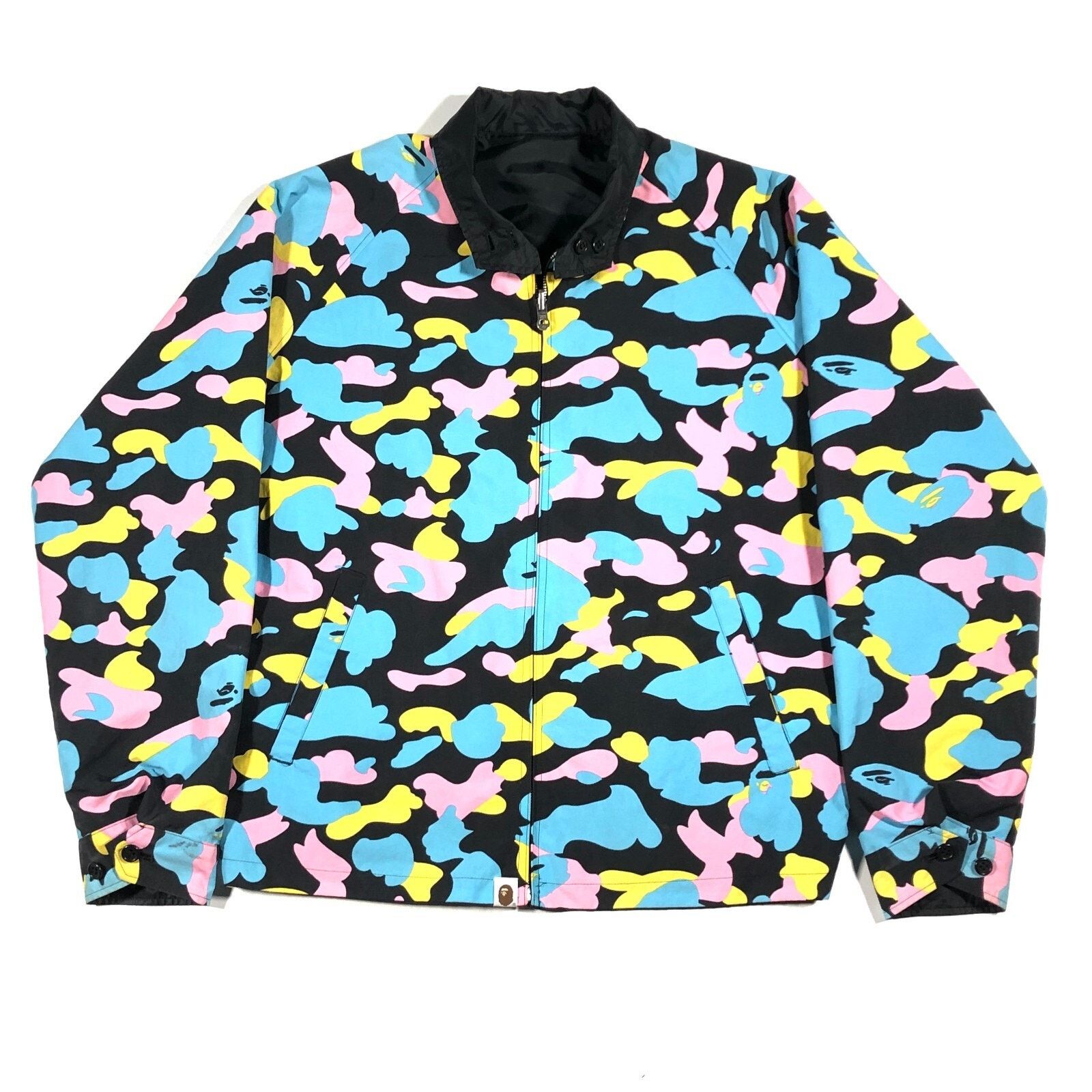 Bape × Vintage Vintage Bape Cotton Candy Camo Reversible Coach Jacket Size US M / EU 48-50 / 2 - 1 Thumbnail