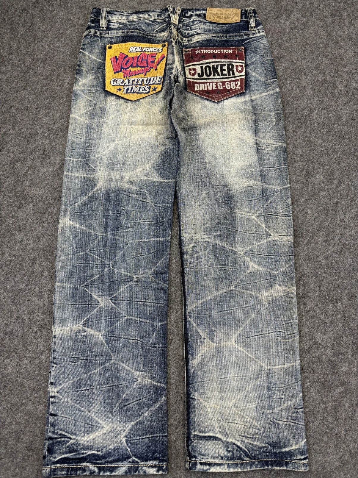 Seditionaries Very Rare Balism Crazy Wash Distressed Denim F696 Size US 32 / EU 48 - 19 Thumbnail