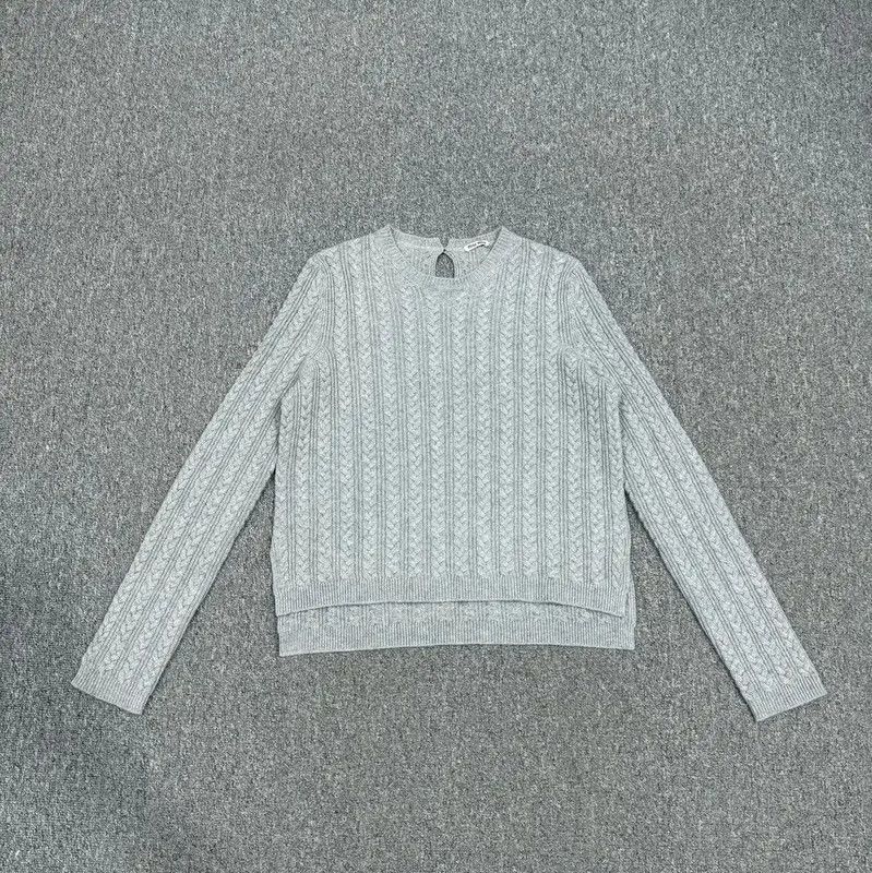 Miu Miu Miu Miu Grey Wool Sweater for Women 0089 Size S / US 4 / IT 40 - 1 Thumbnail
