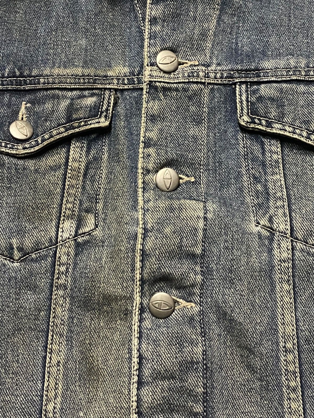 Japanese Brand Vintage Denim Jacket Countdown Bleach Mud Wash Size US S / EU 44-46 / 1 - 8 Thumbnail