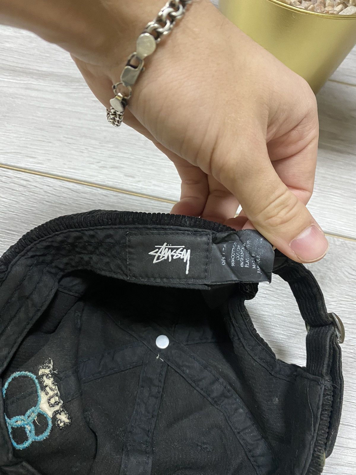 Stussy Stussy 80 corduroy cap international Size ONE SIZE - 5 Thumbnail