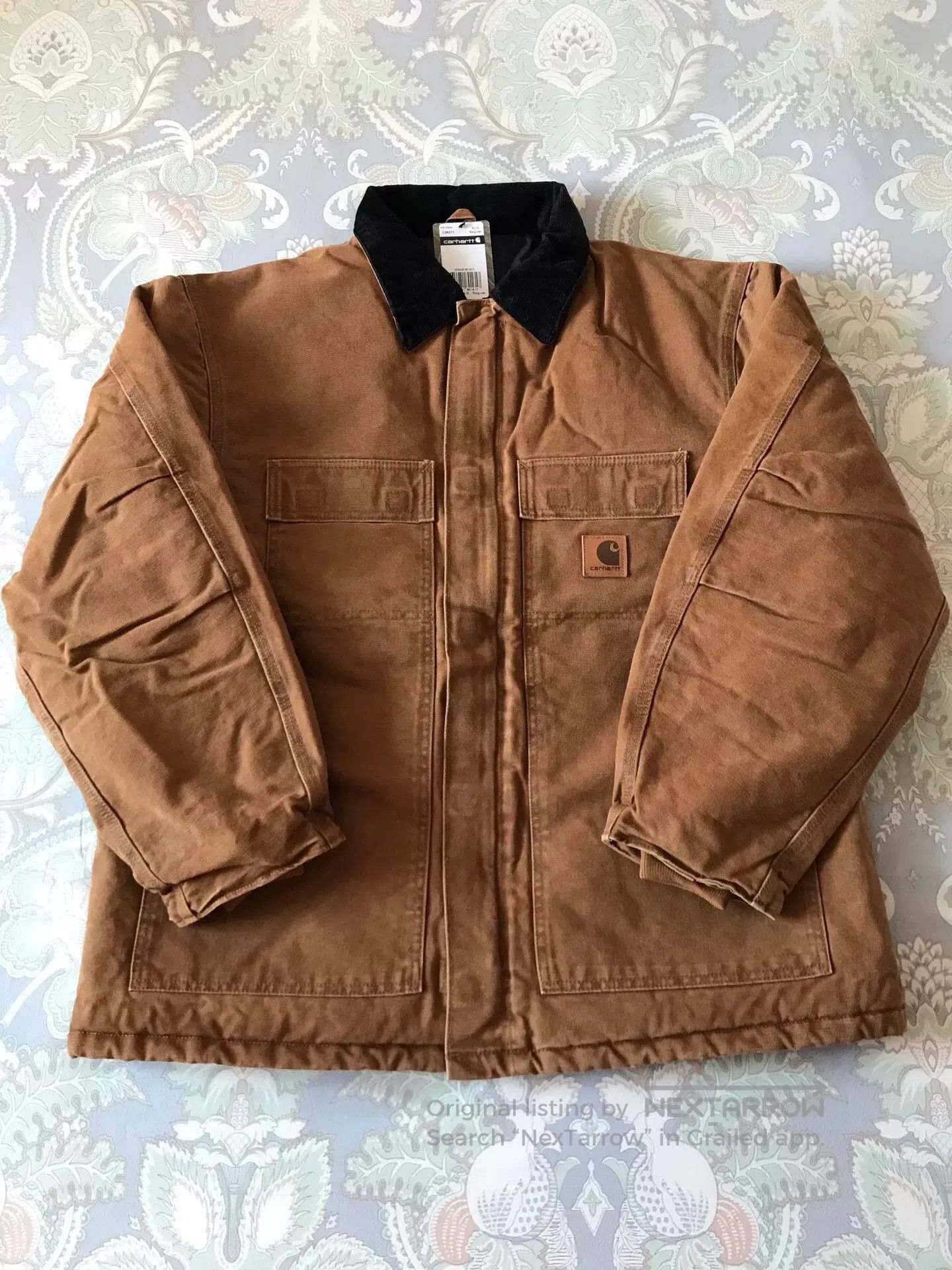 Carhartt Carhartt C26 Classic Brown XL Canvas Jacket. Size US XL / EU 56 / 4 - 1 Thumbnail