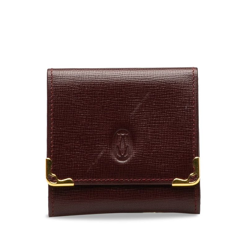 image of Cartier Must Line Coin Purse in Rose Gold, Women's