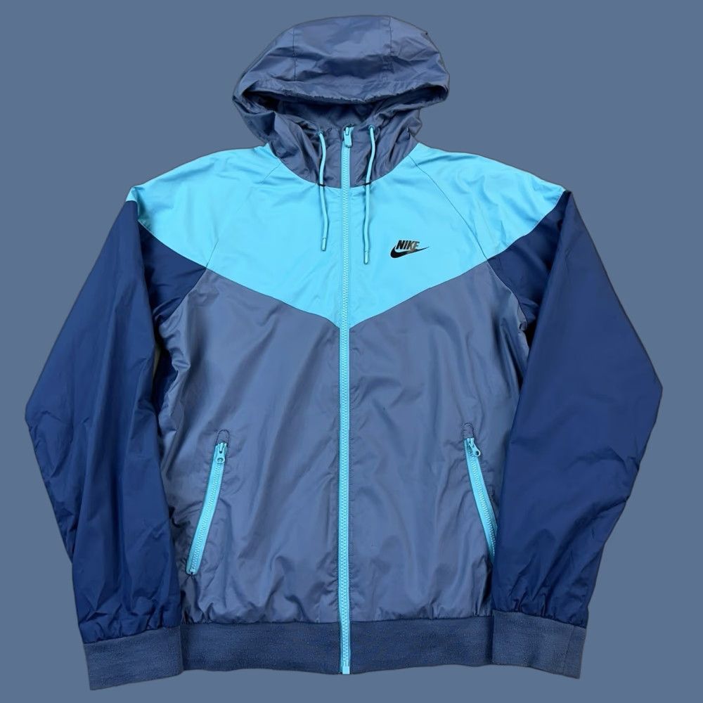 Nike Nike Windrunner Jacket Mens S Colorblock Lightweight Windbreaker (Sportswear) Size US S / EU 44-46 / 1 - 1 Thumbnail