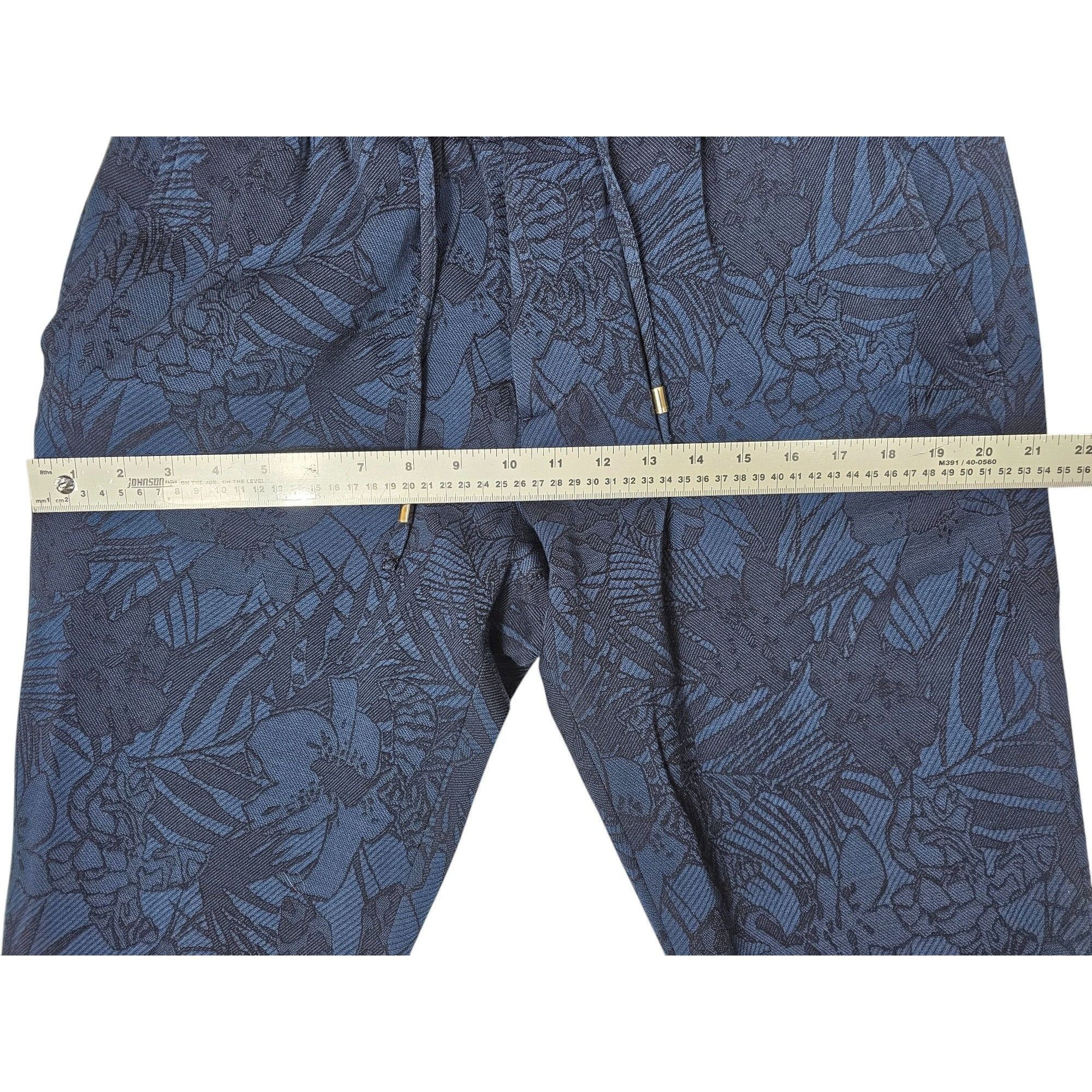 Etro Etro Mens 2XL Blue Floral Joggers Made In Italy Size US 36 / EU 52 - 3 Thumbnail
