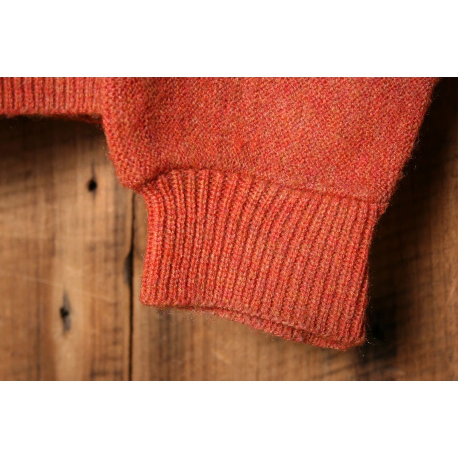 Vintage VINTAGE Brent Montgomery Ward Zefkrome Washable Acrylic Cardigan Sweater Sz. M Men Cardigan Orange Jersey? Size US M / EU 48-50 / 2 - 3 Thumbnail