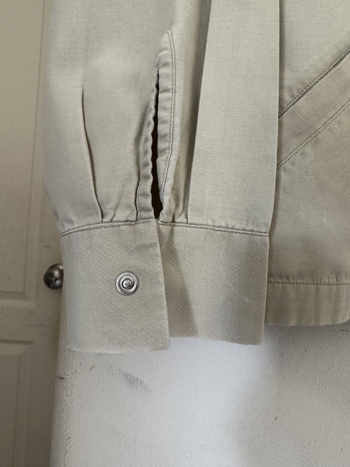 Maison Margiela SS2002 Reconstructed French Military Jacket Cutout Size US S / EU 44-46 / 1 - 6 Thumbnail
