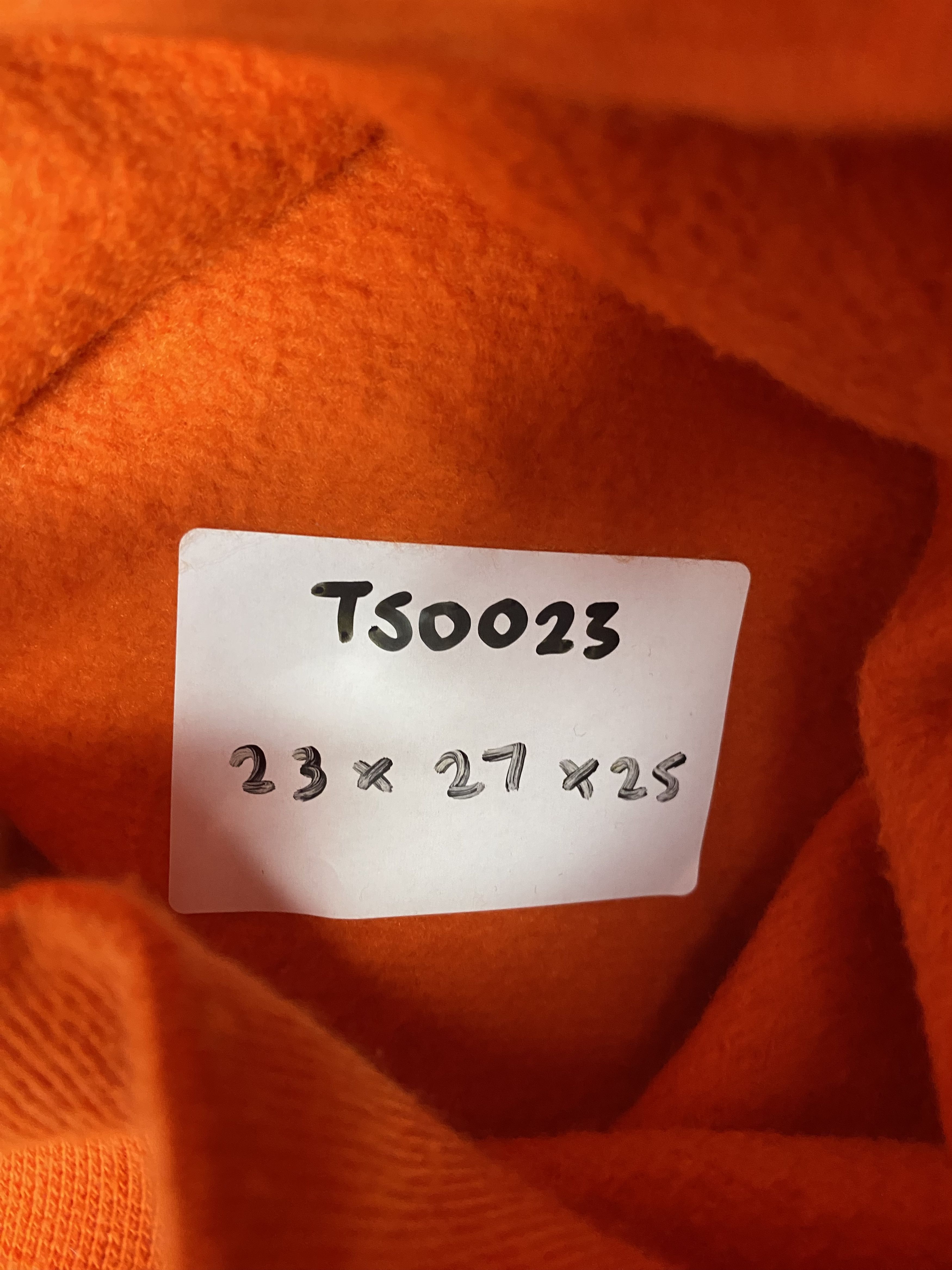 Russell Athletic Vintage Russell Athletic Orange Long Sleeve Hoodies Size US L / EU 52-54 / 3 - 8 Thumbnail