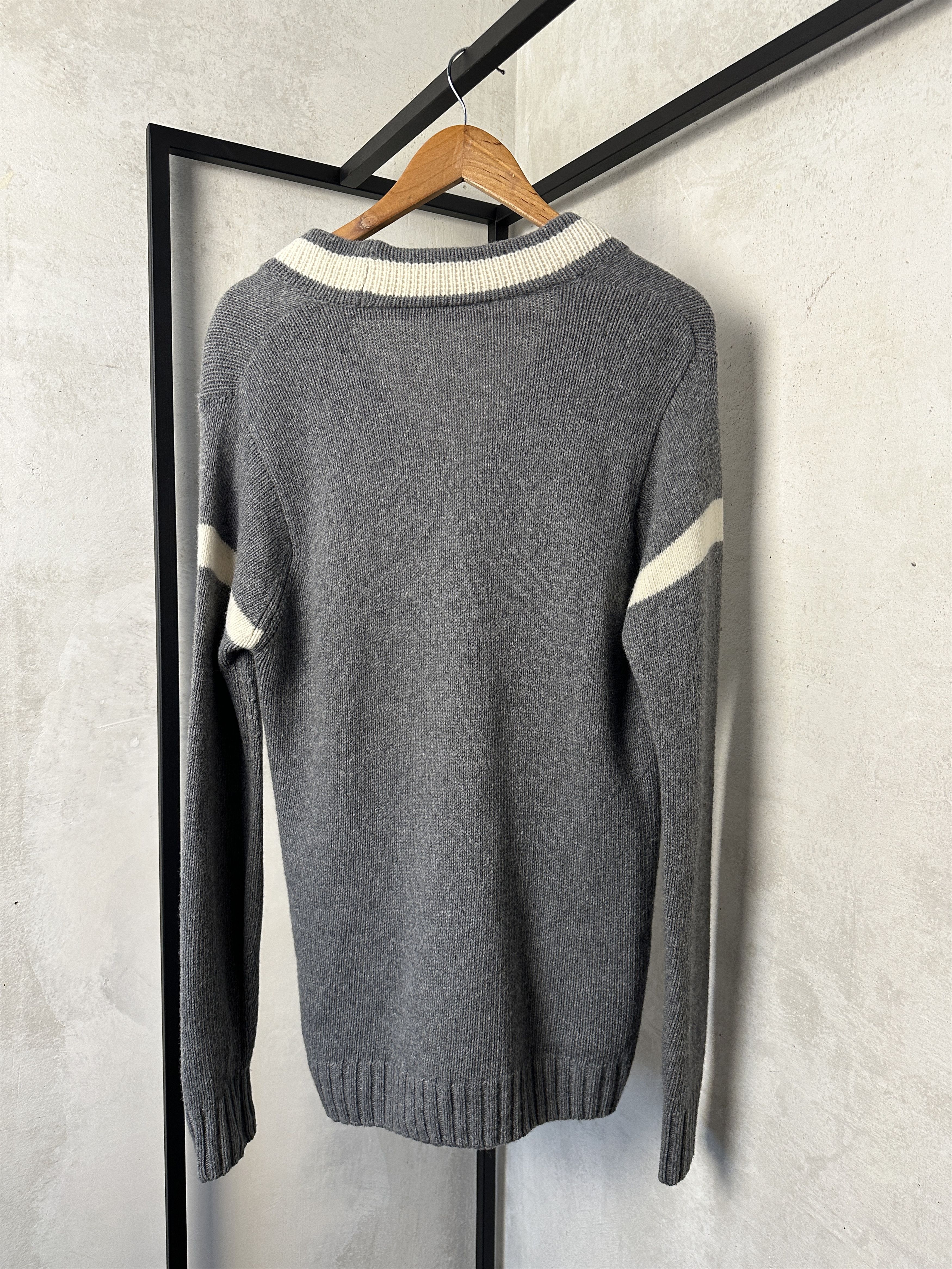 Lacoste Vintage Lacoste Wool Cardigan Size US L / EU 52-54 / 3 - 9 Thumbnail