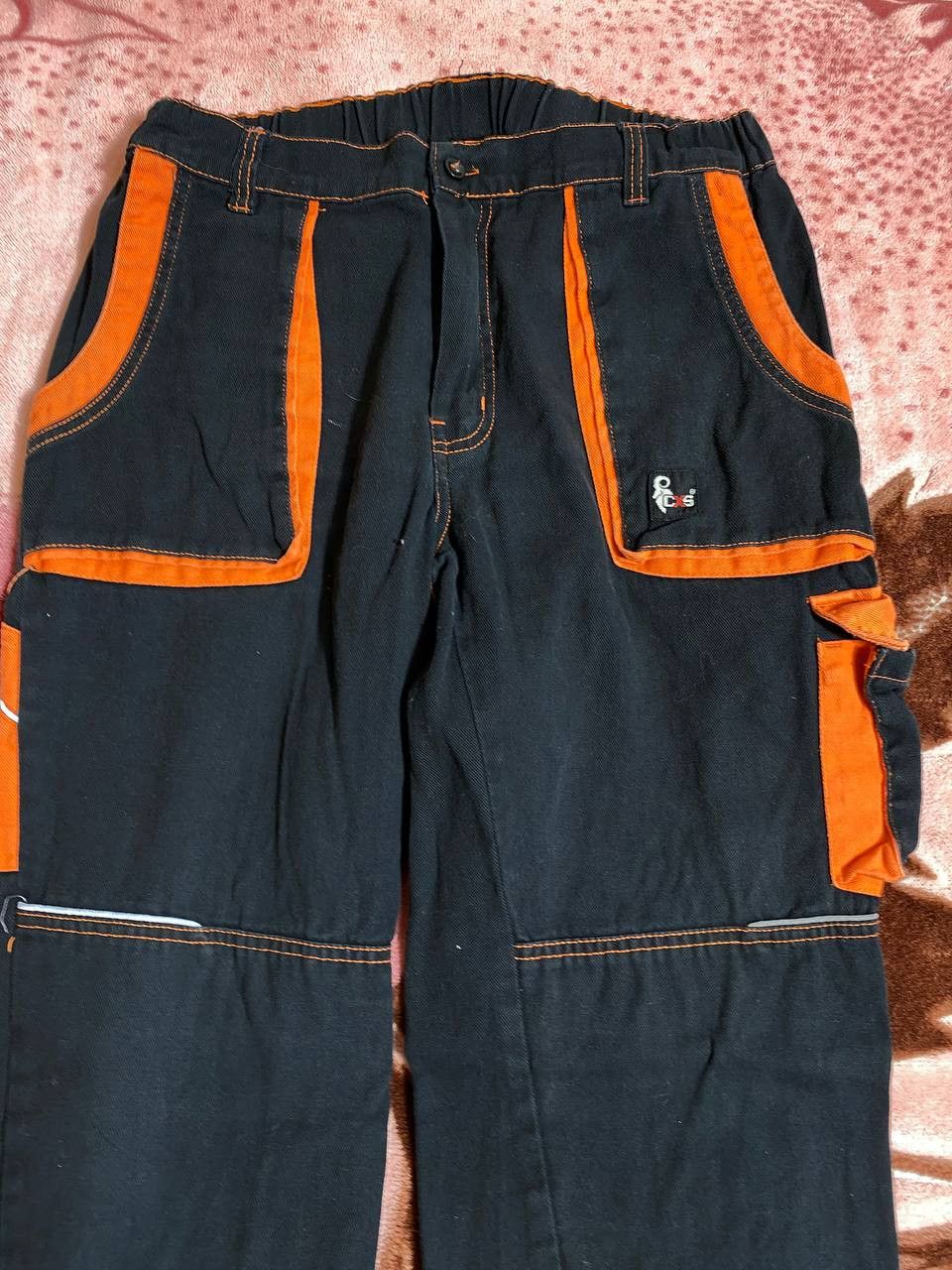Japanese Brand Crazy Dirty Baggy Cargo Pants muitipocked Avant Garde Style Size US 32 / EU 48 - 4 Thumbnail