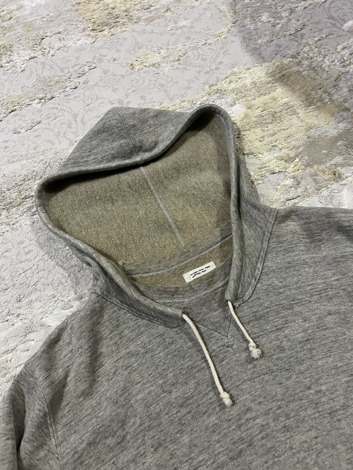Beams Plus × Loopwheeler Vintage AfterHood Loop Wheel Salt Pepper Hoodie Paul Smith Size US M / EU 48-50 / 2 - 3 Thumbnail