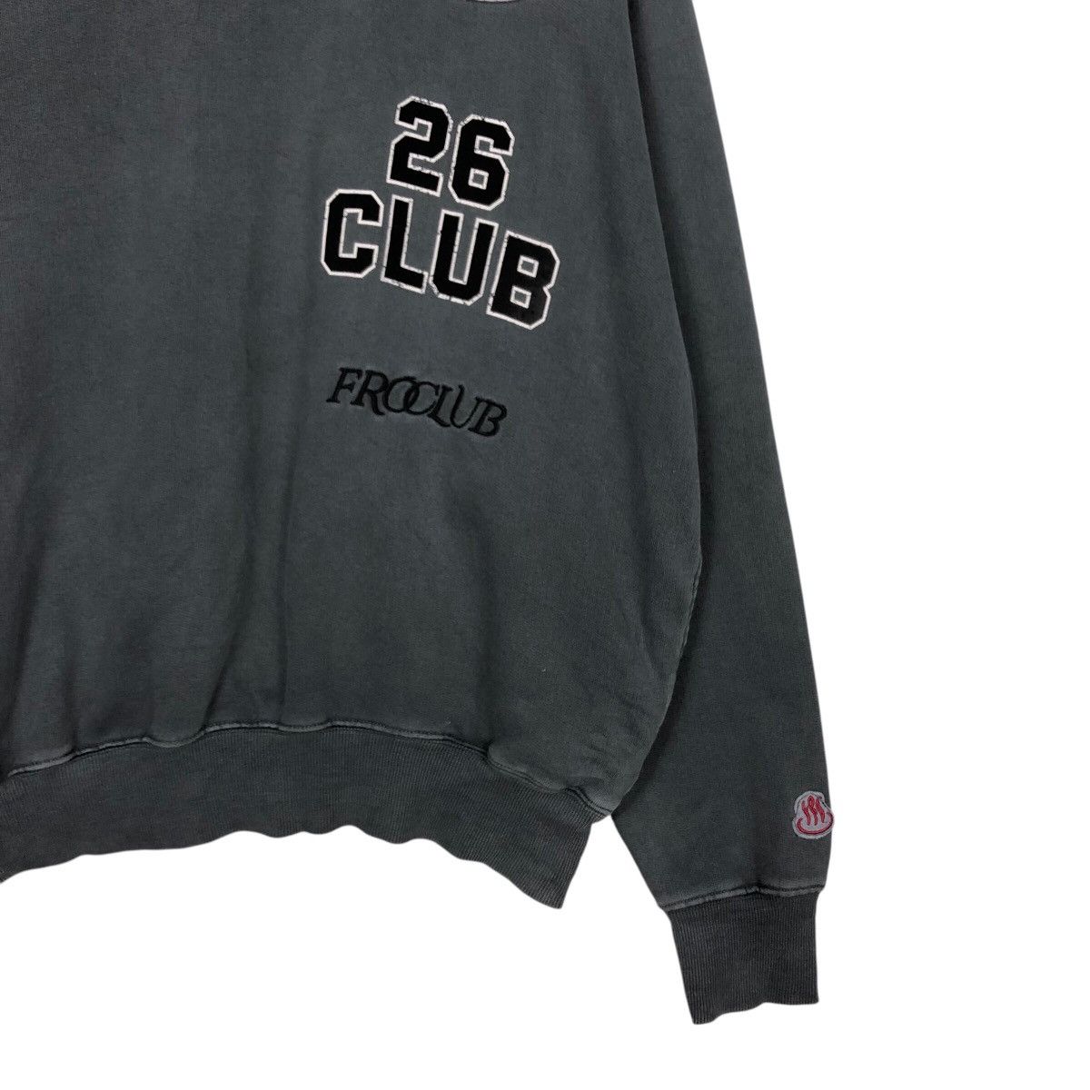 Japanese Brand 📌Vintage Sweatshirt Fro Spaduba Club Big Logo Embroidered Size US L / EU 52-54 / 3 - 6 Thumbnail