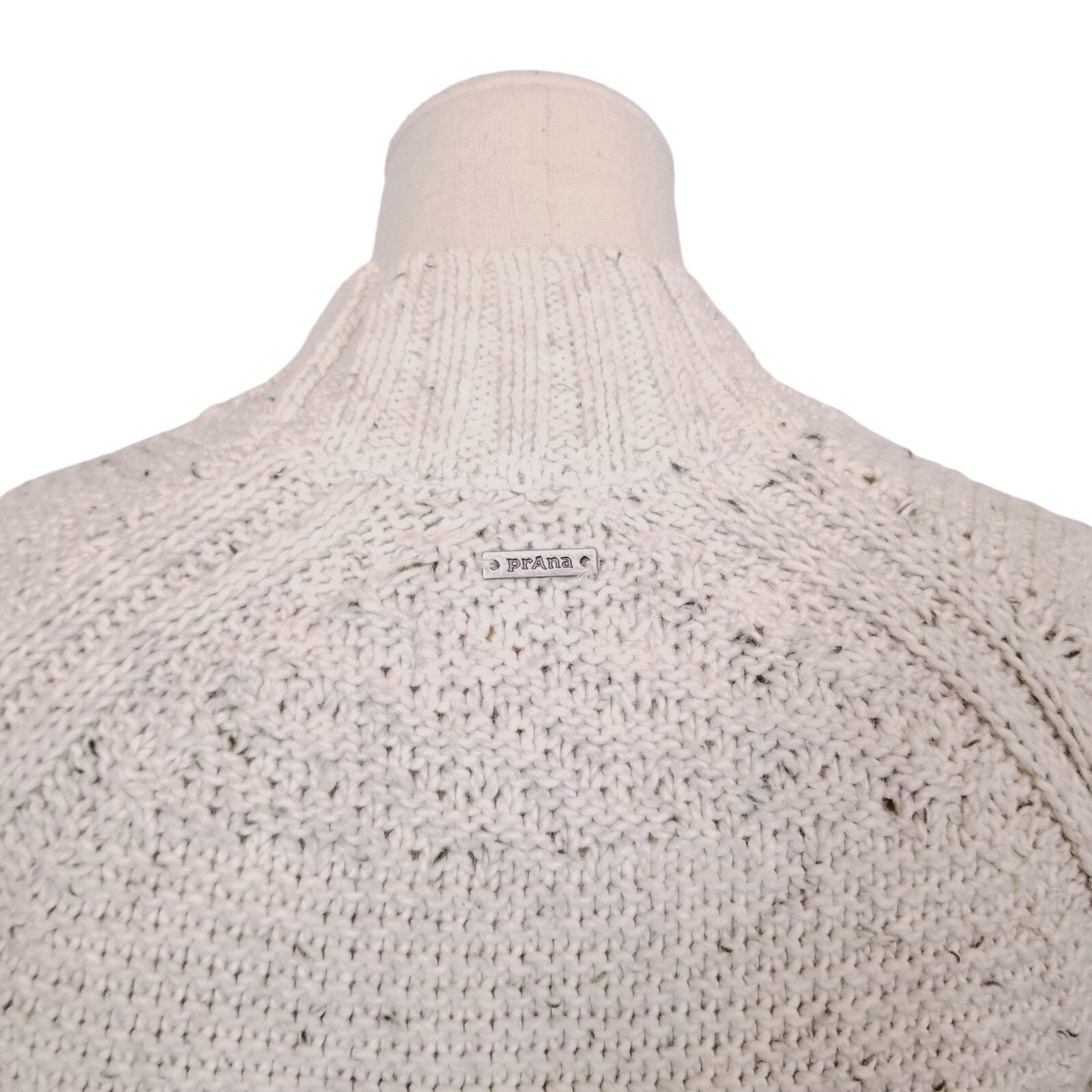 Prana Prana Nemma Long-Sleeve Sweater Dress Natural Sz Small Size S / US 4 / IT 40 - 5 Thumbnail