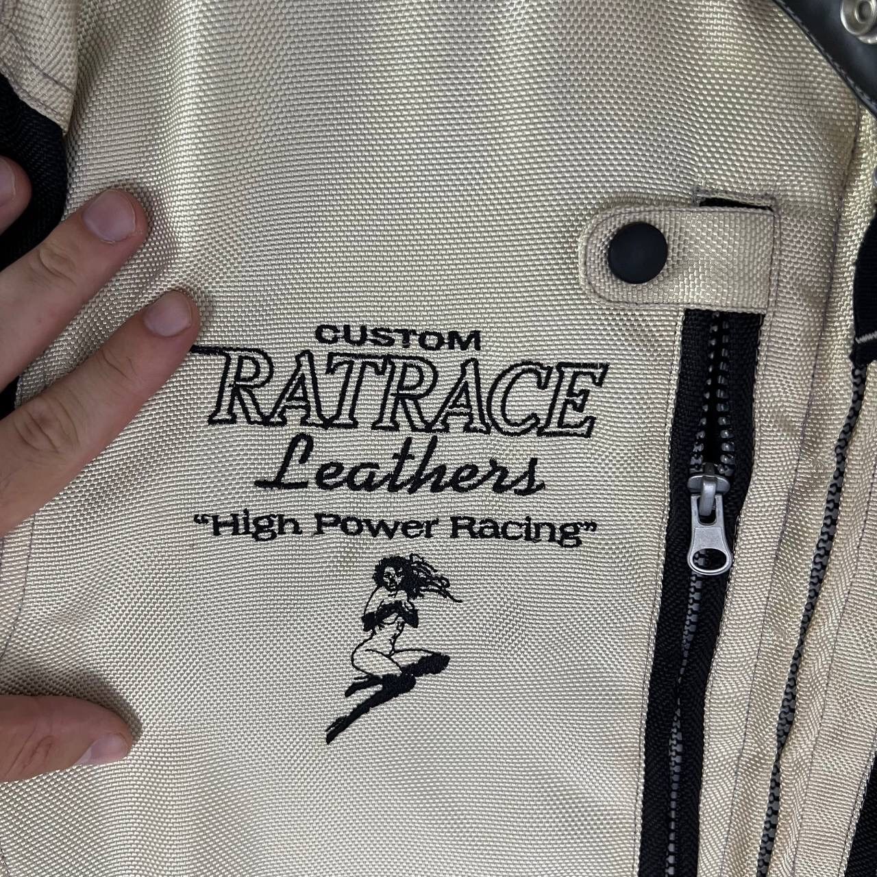 Vintage Moto Jacket Custom Ratrace leathers Size US M / EU 48-50 / 2 - 5 Thumbnail