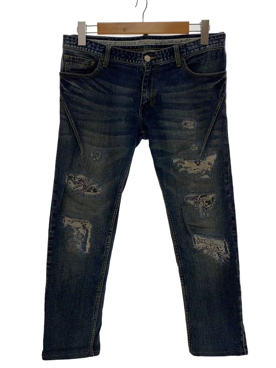 Number (N)ine Distressed Denim Jeans Size US 33 - 1 Thumbnail