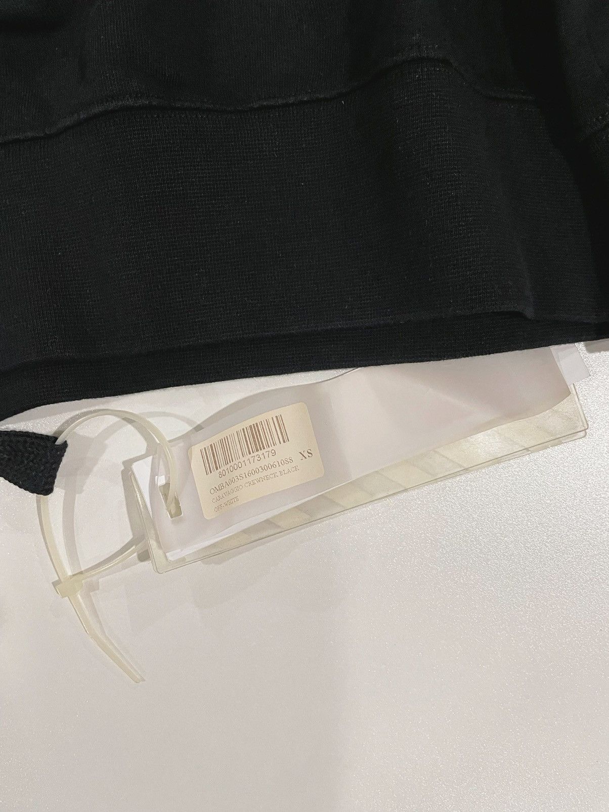 Off-White Off-White black caravaggio crewneck sweatershirt Size US XS / EU 42 / 0 - 4 Thumbnail