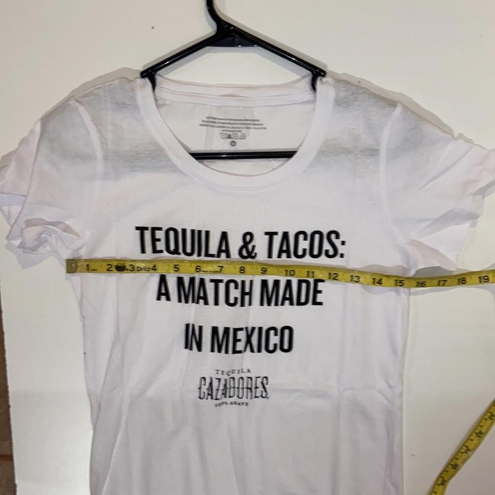 Designer NWOT ‘TEQUILA & TACOS Fitted Tee Medium Size M / US 6-8 / IT 42-44 - 4 Thumbnail