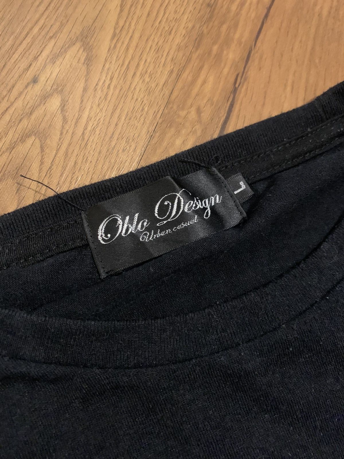 If Six Was Nine × KMRii × Yasuyuki Ishii Japanese oblo design Poem Longsleeve yasuyukiishi vkeistyel Size US L / EU 52-54 / 3 - 6 Thumbnail