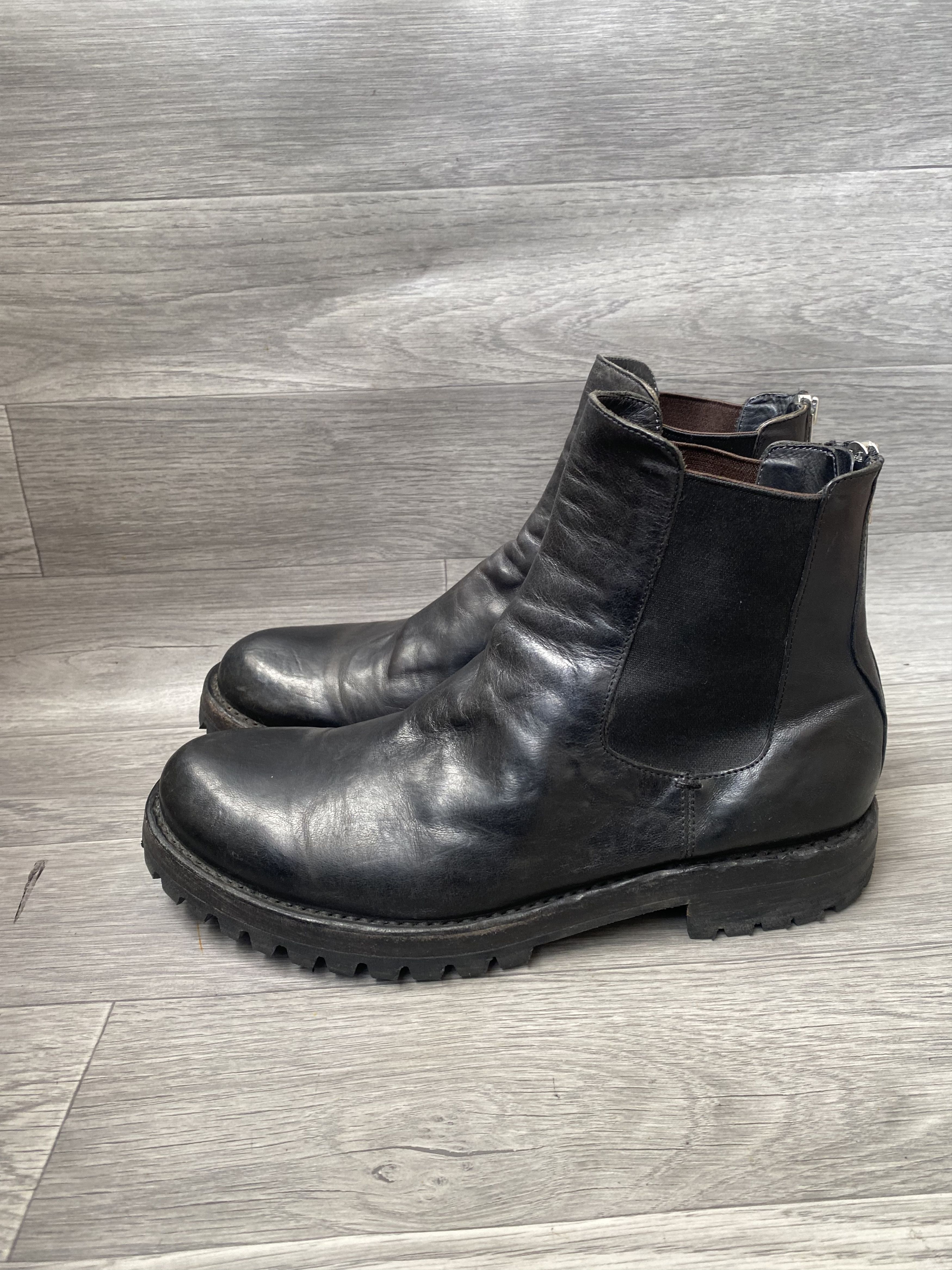 Barneys New York × Officine Creative 💥Officine creative x guidi style black leather boots uk 9 Size US 10 / EU 43 - 3 Thumbnail