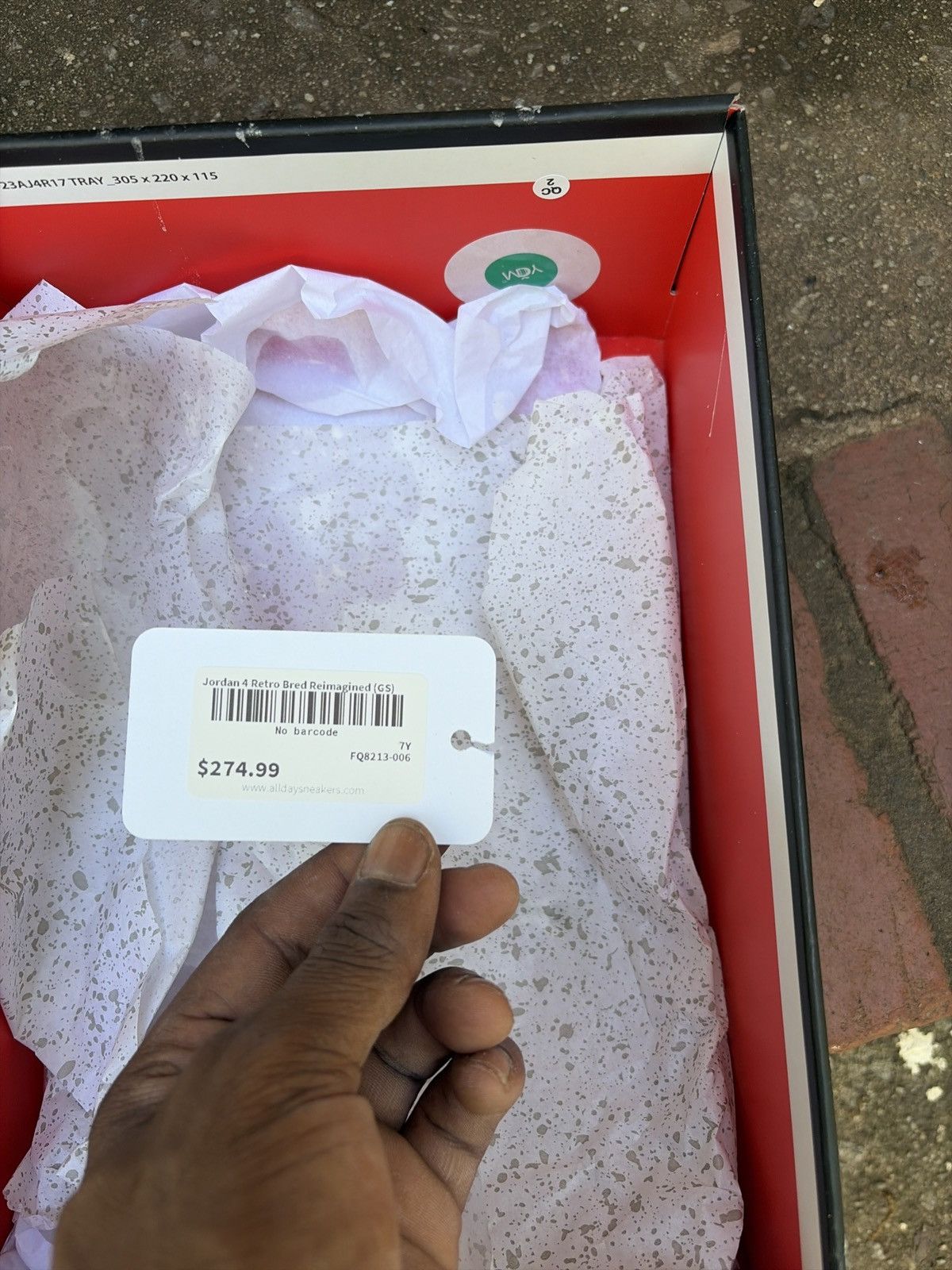 Jordan Brand Jordan 4 Bread Reimaged Size US 7 / EU 40 - 8 Thumbnail