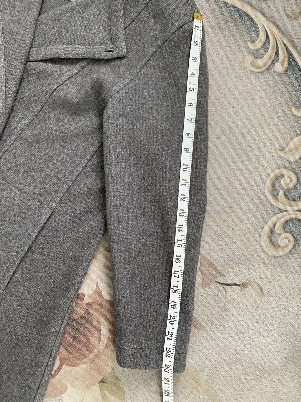 Issey Miyake Vintage 70s Issey Miyake Blend Wool Long Coat Size M / US 6-8 / IT 42-44 - 18 Thumbnail